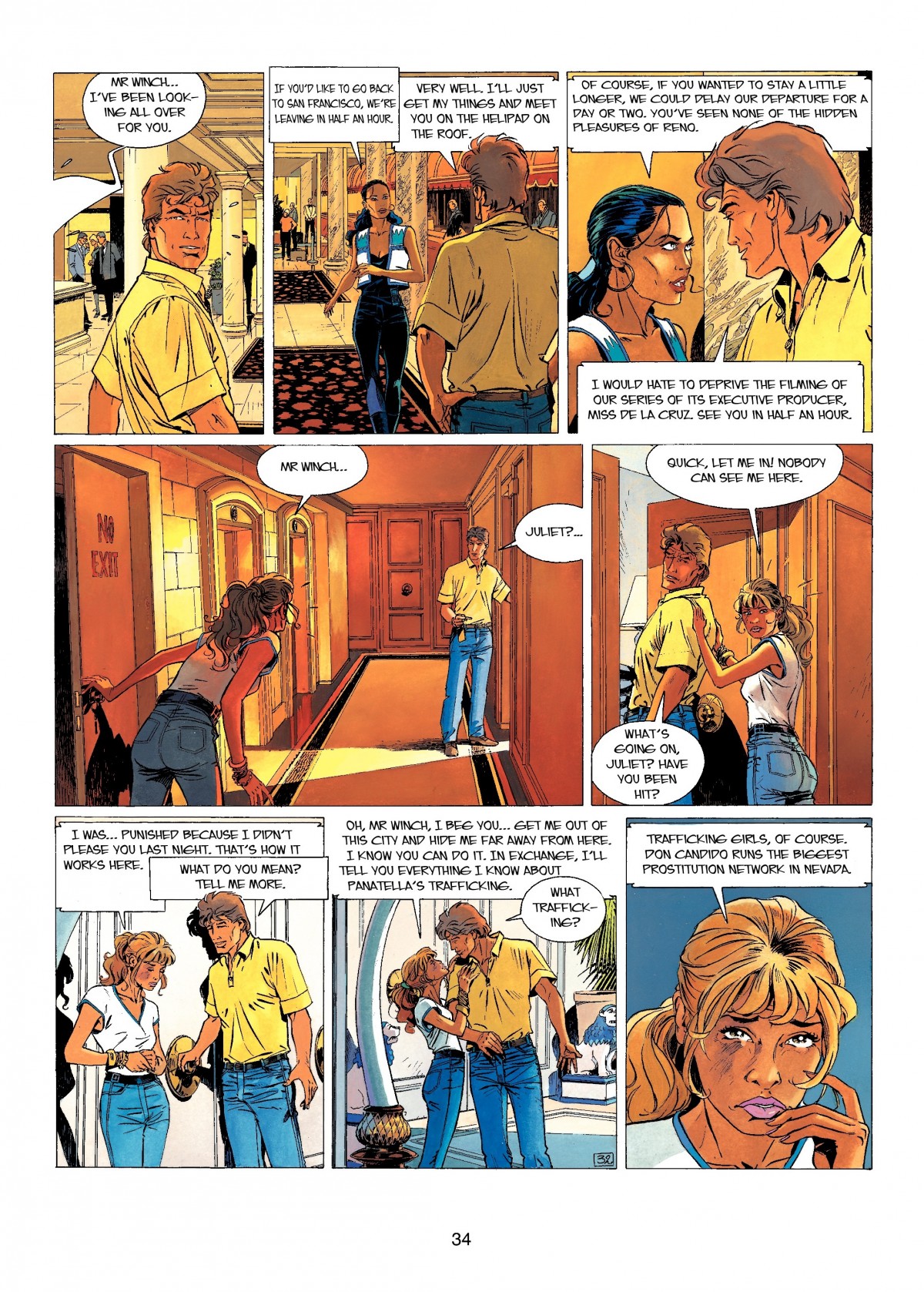 Read online Largo Winch comic -  Issue # TPB 7 - 36