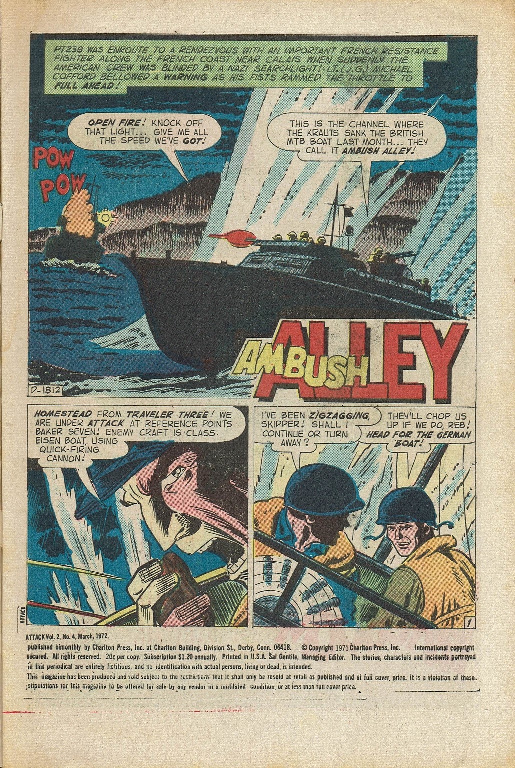 Read online Attack (1971) comic -  Issue #4 - 3