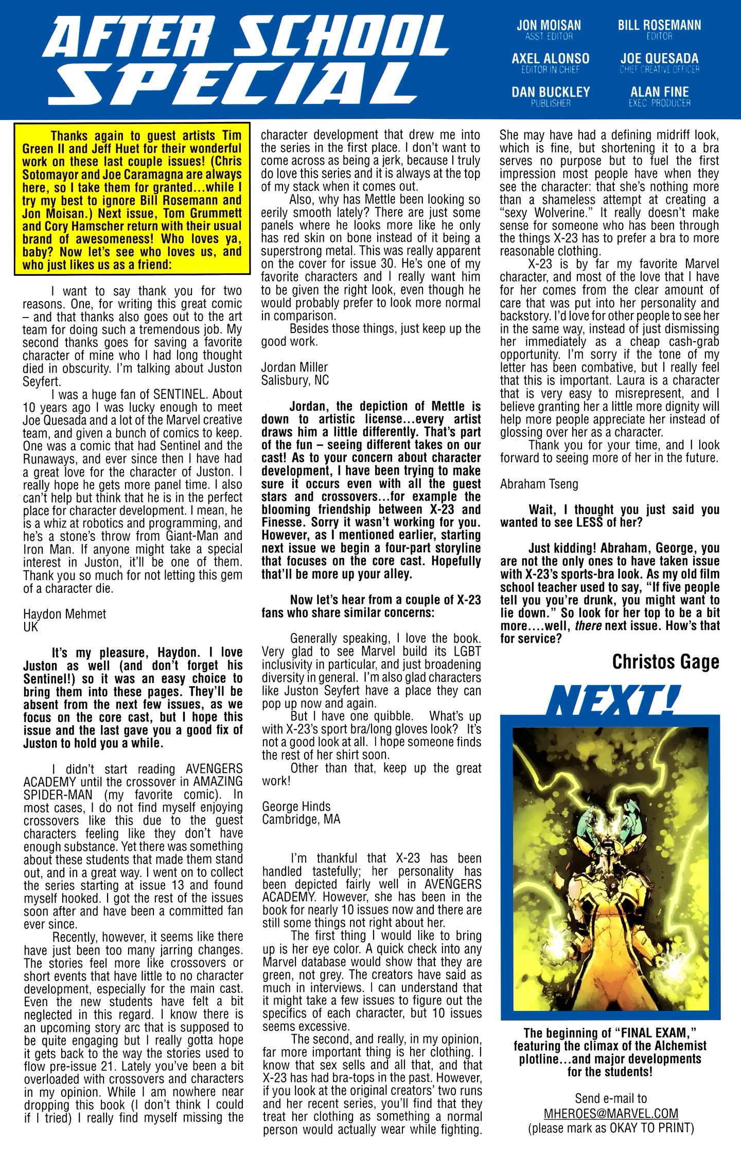 Read online Avengers Academy comic -  Issue #33 - 23