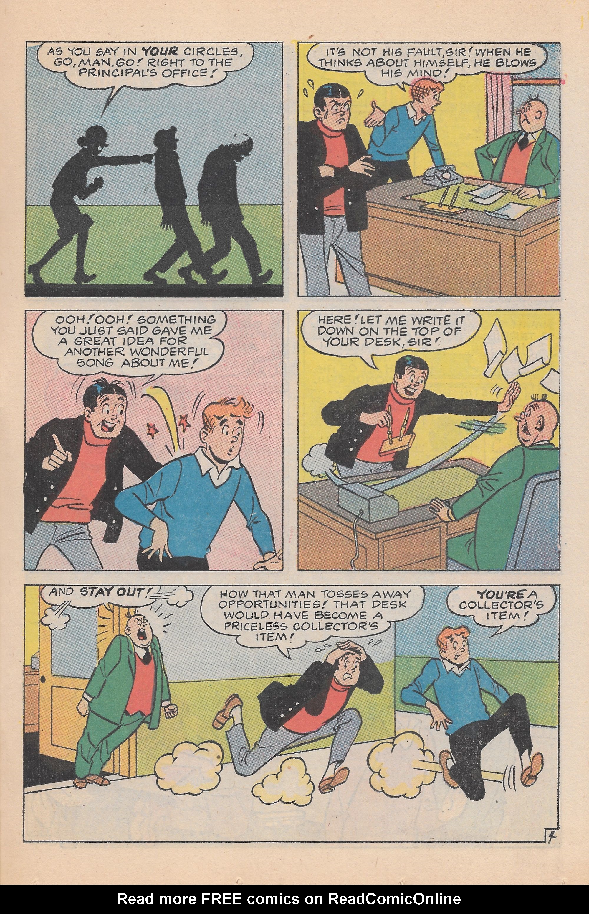 Read online Reggie and Me (1966) comic -  Issue #41 - 23