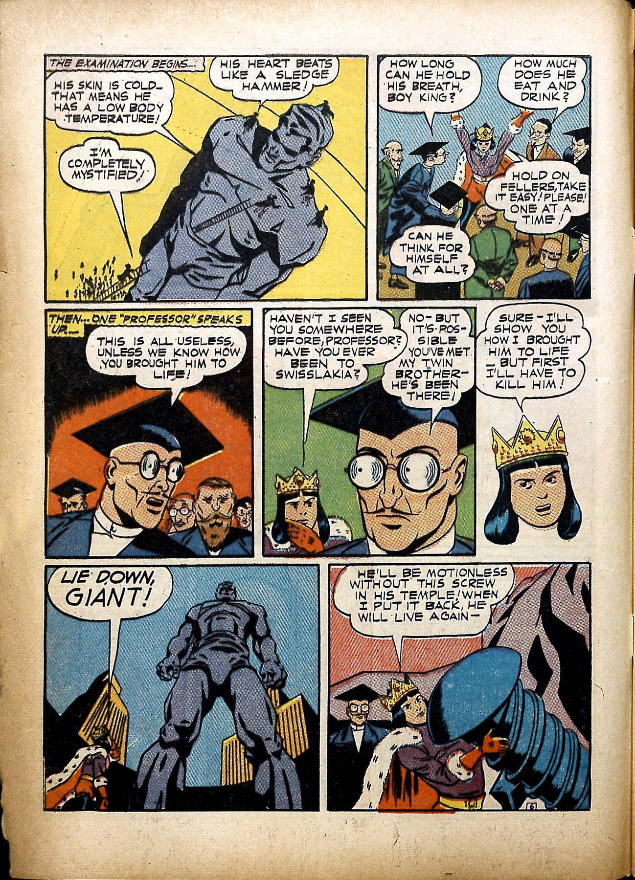 Read online Clue Comics comic -  Issue #3 - 8