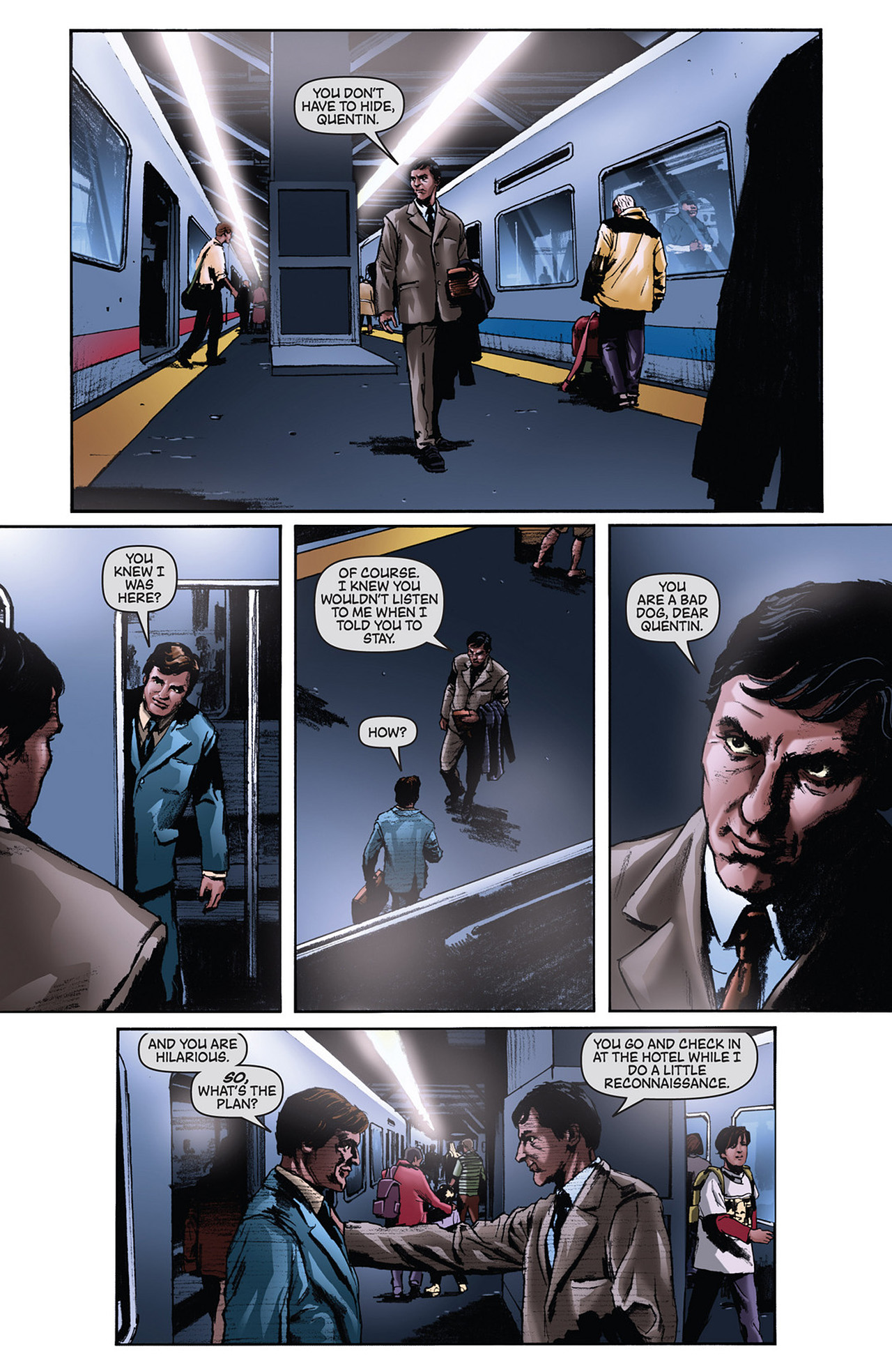 Read online Dark Shadows/Vampirella comic -  Issue #1 - 19