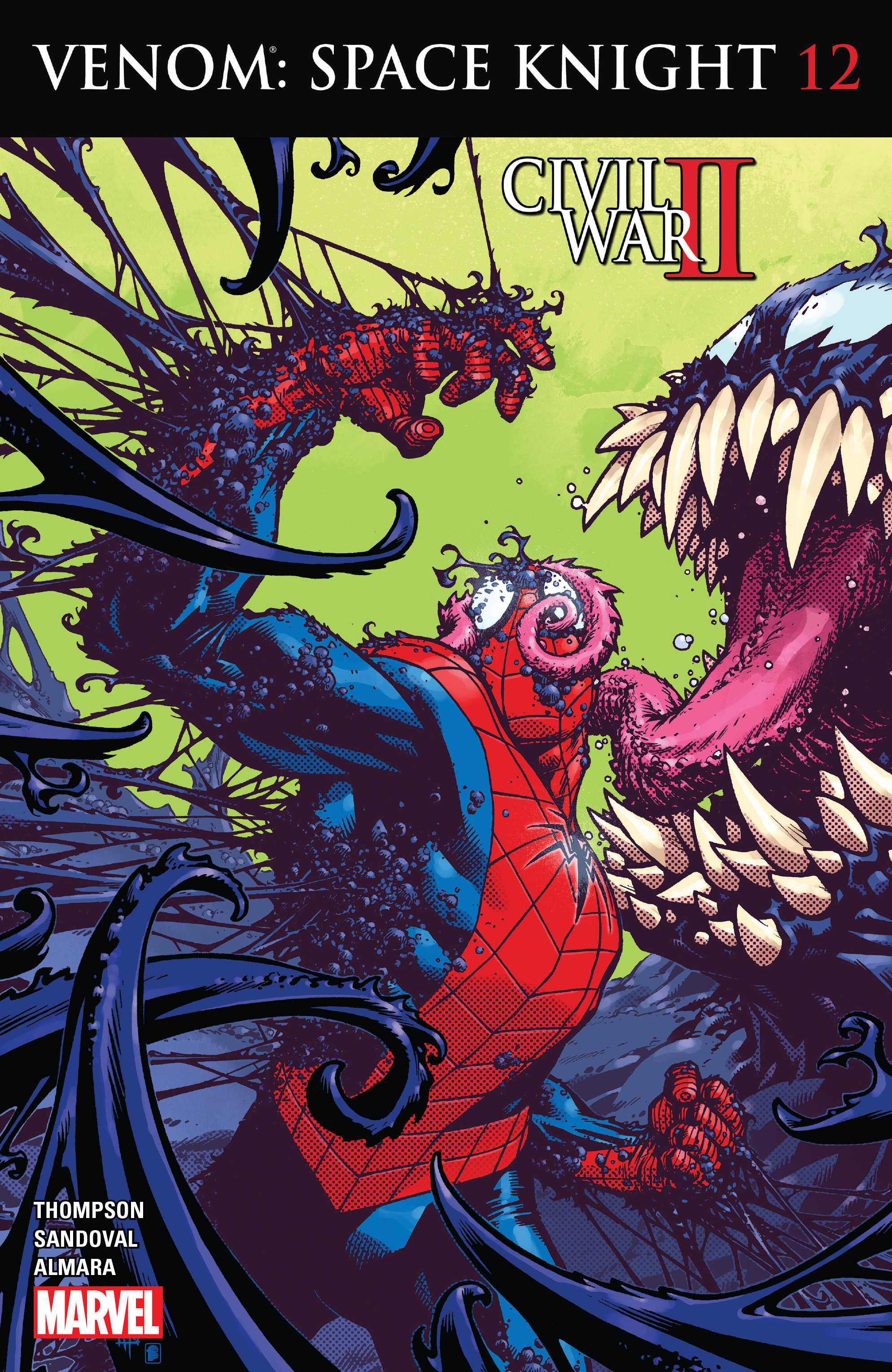 Read online Venom: Space Knight comic -  Issue #12 - 1