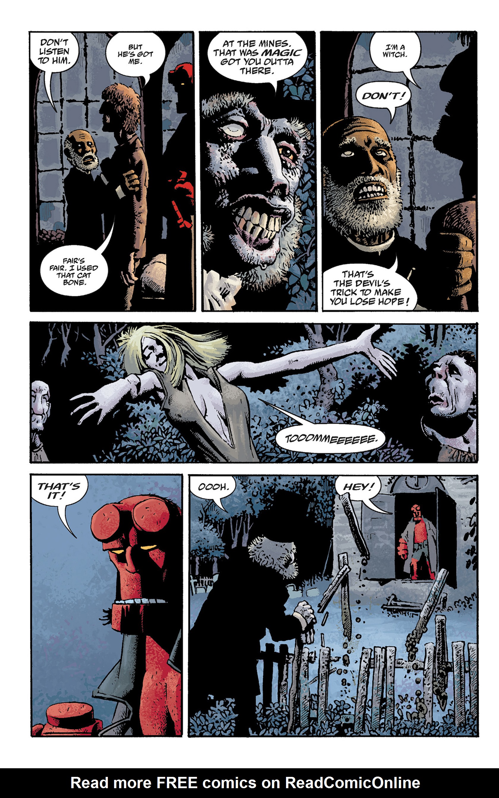 Read online Hellboy: The Crooked Man and Others comic -  Issue # TPB - 60