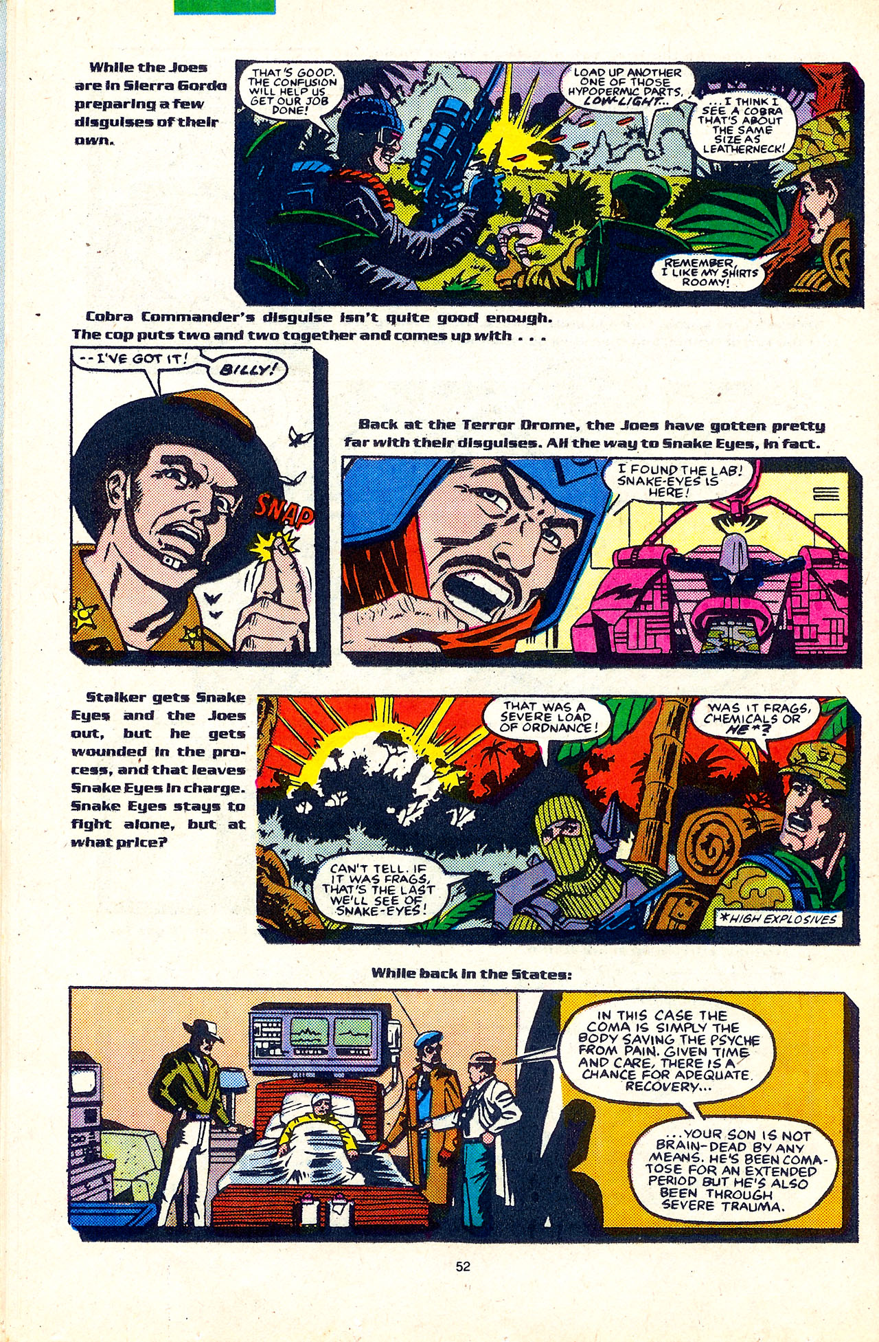Read online G.I. Joe Yearbook comic -  Issue #3 - 54