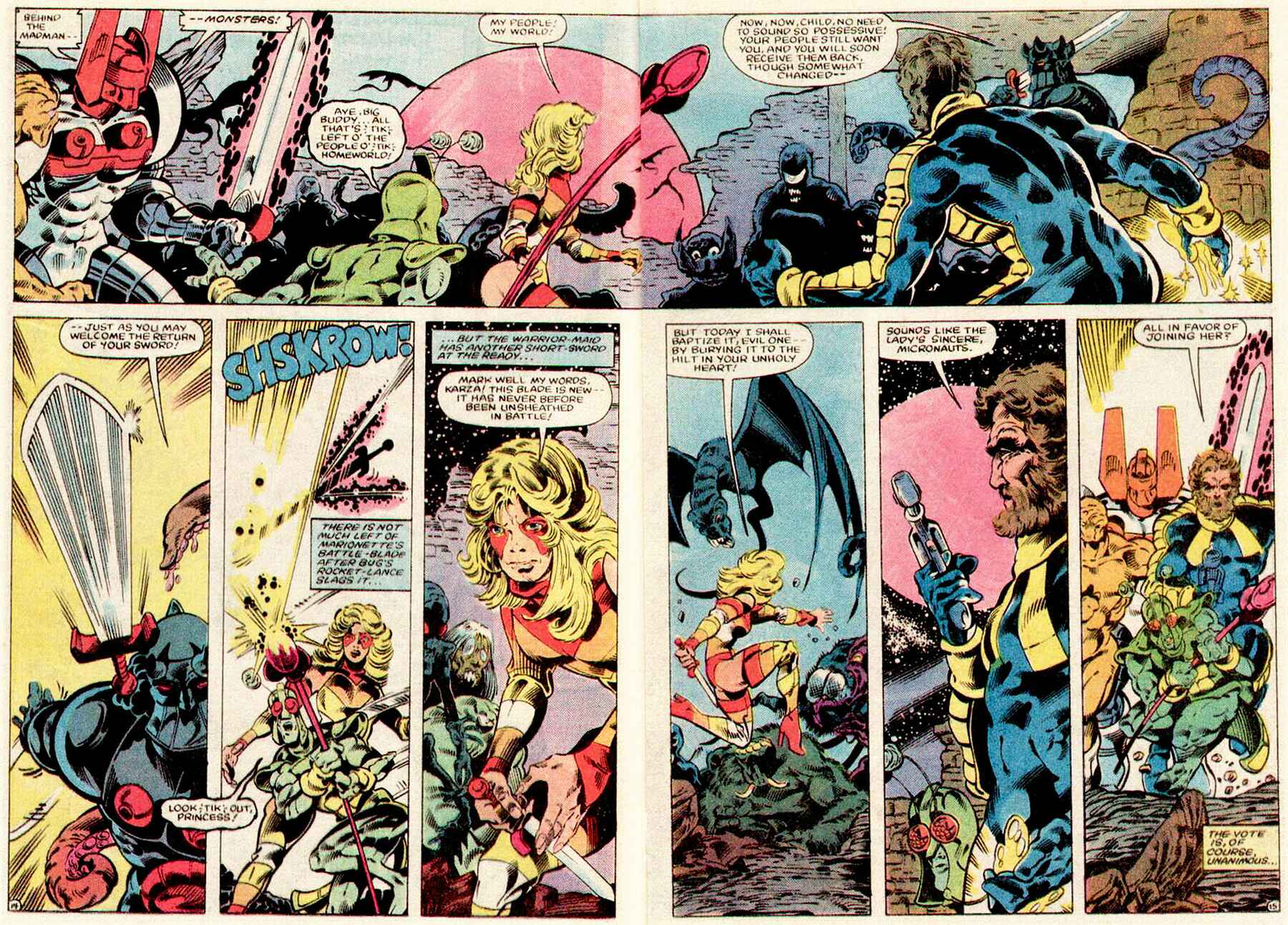 Read online Micronauts (1979) comic -  Issue #58 - 14