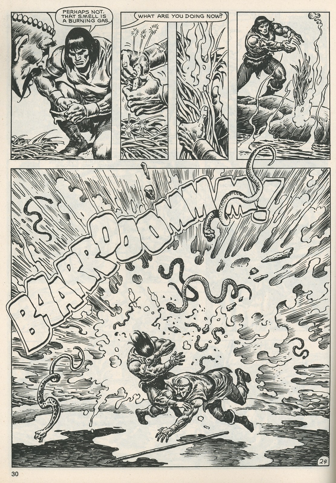 Read online The Savage Sword Of Conan comic -  Issue #113 - 30