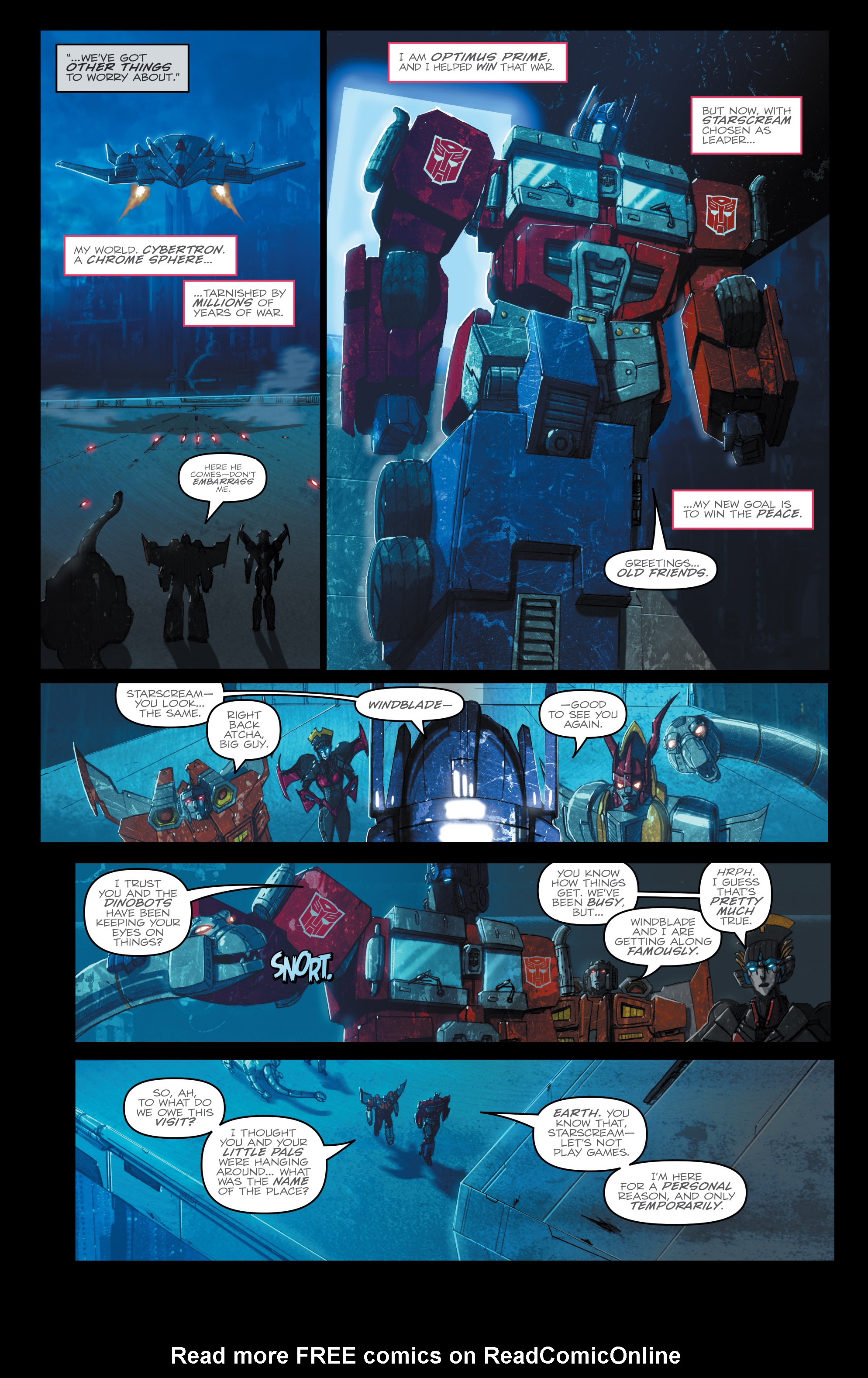 Read online The Transformers: Punishment comic -  Issue # Full - 7