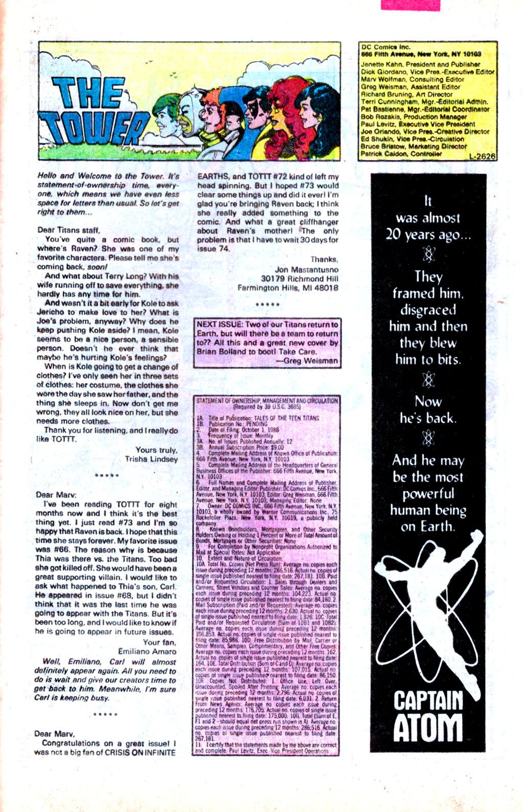 Read online Tales of the Teen Titans comic -  Issue #76 - 30