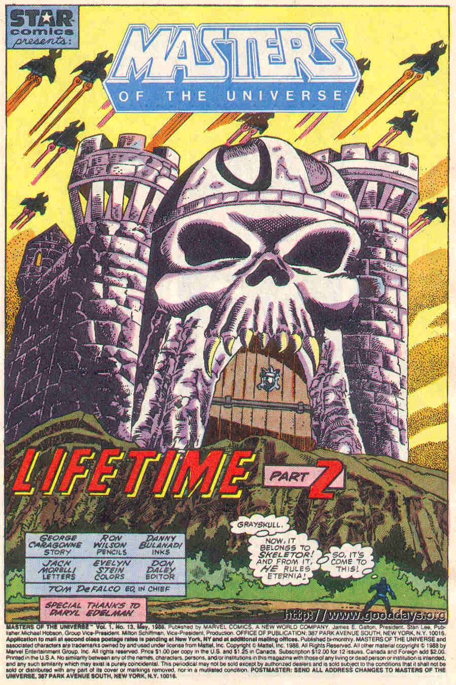 Read online Masters of the Universe (1986) comic -  Issue #13 - 2