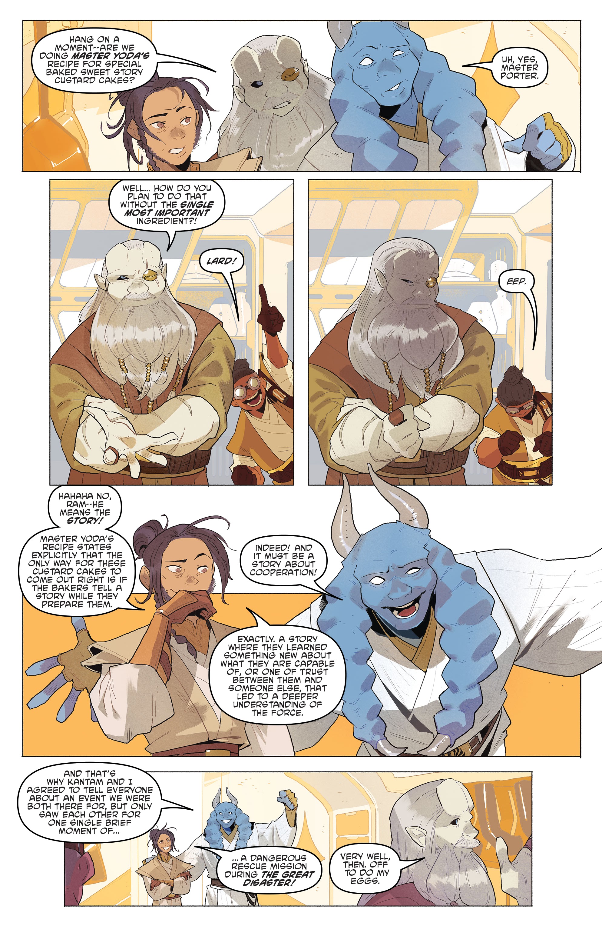 Read online Star Wars: The High Republic Adventures: Galactic Bake-Off Spectacular comic -  Issue # Full - 5