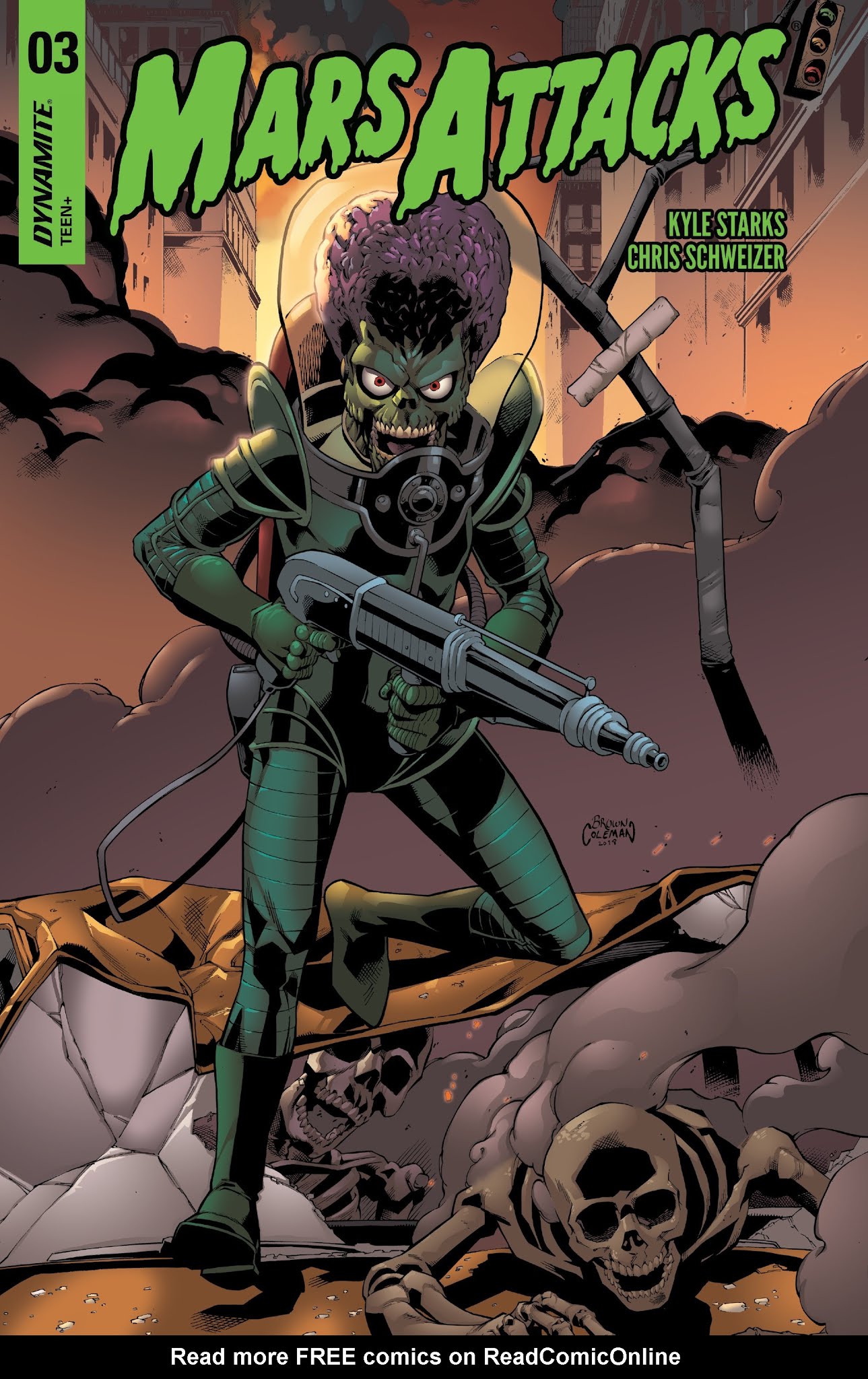 Read online Mars Attacks (2018) comic -  Issue #3 - 2