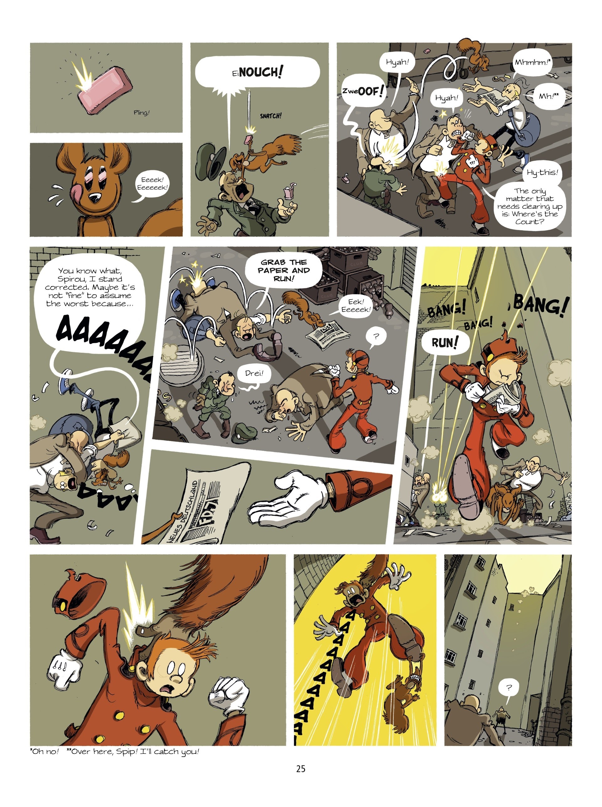 Read online Spirou In Berlin comic -  Issue # Full - 25