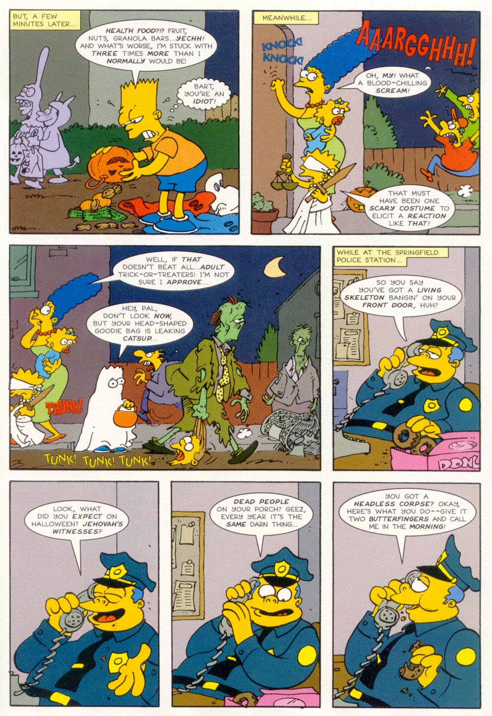 Read online Treehouse of Horror comic -  Issue #5 - 22