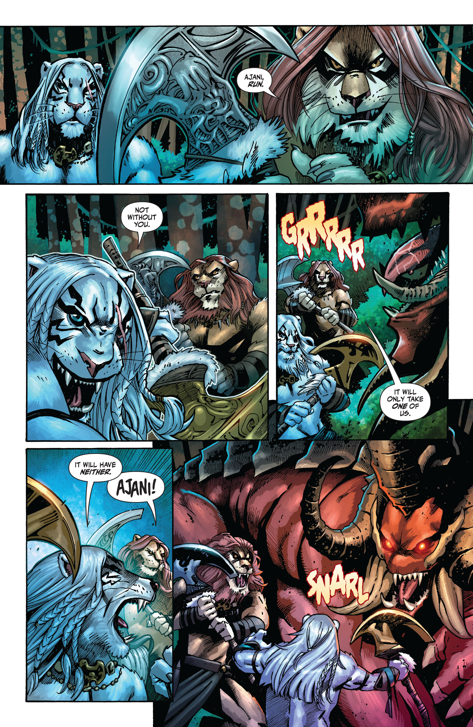 Read online Magic: Ajani Goldmane comic -  Issue #1 - 35