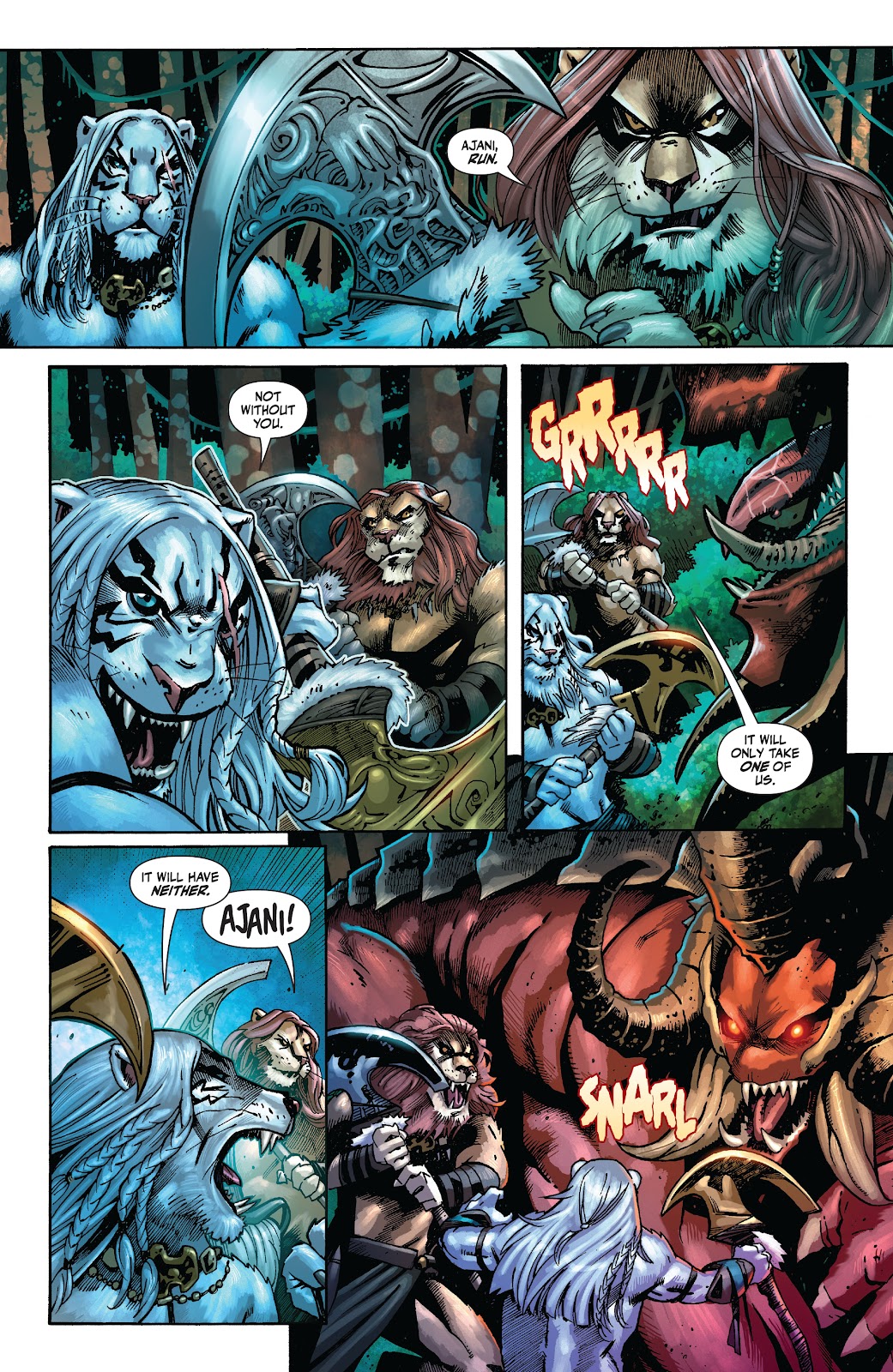 Magic: Ajani Goldmane issue 1 - Page 35