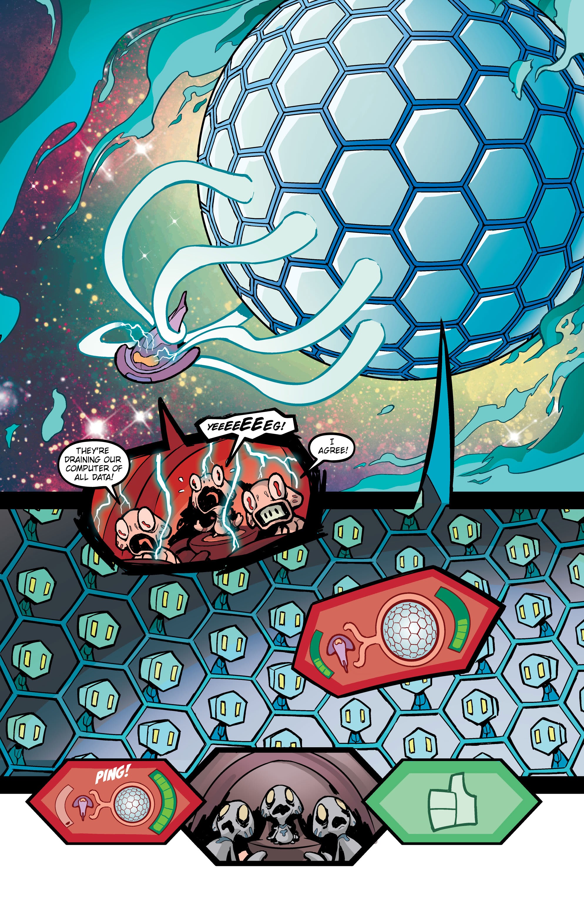 Read online Invader Zim Quarterly comic -  Issue #3 - 4