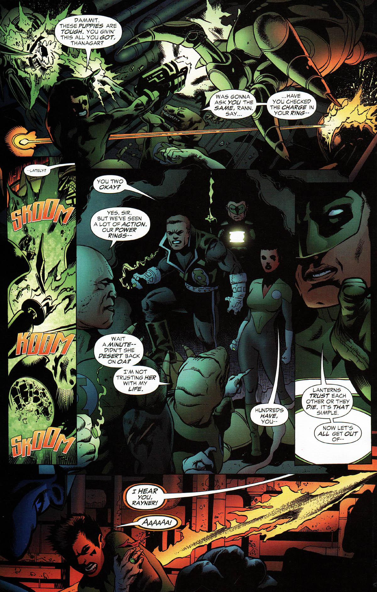 Read online Green Lantern Corps: Recharge comic -  Issue #4 - 10