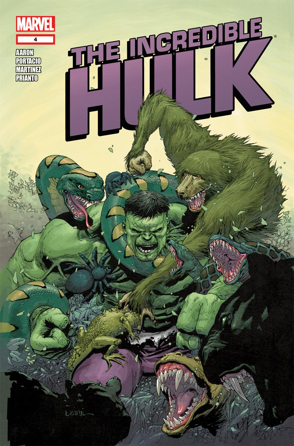 Read online Incredible Hulk comic -  Issue #4 - 1