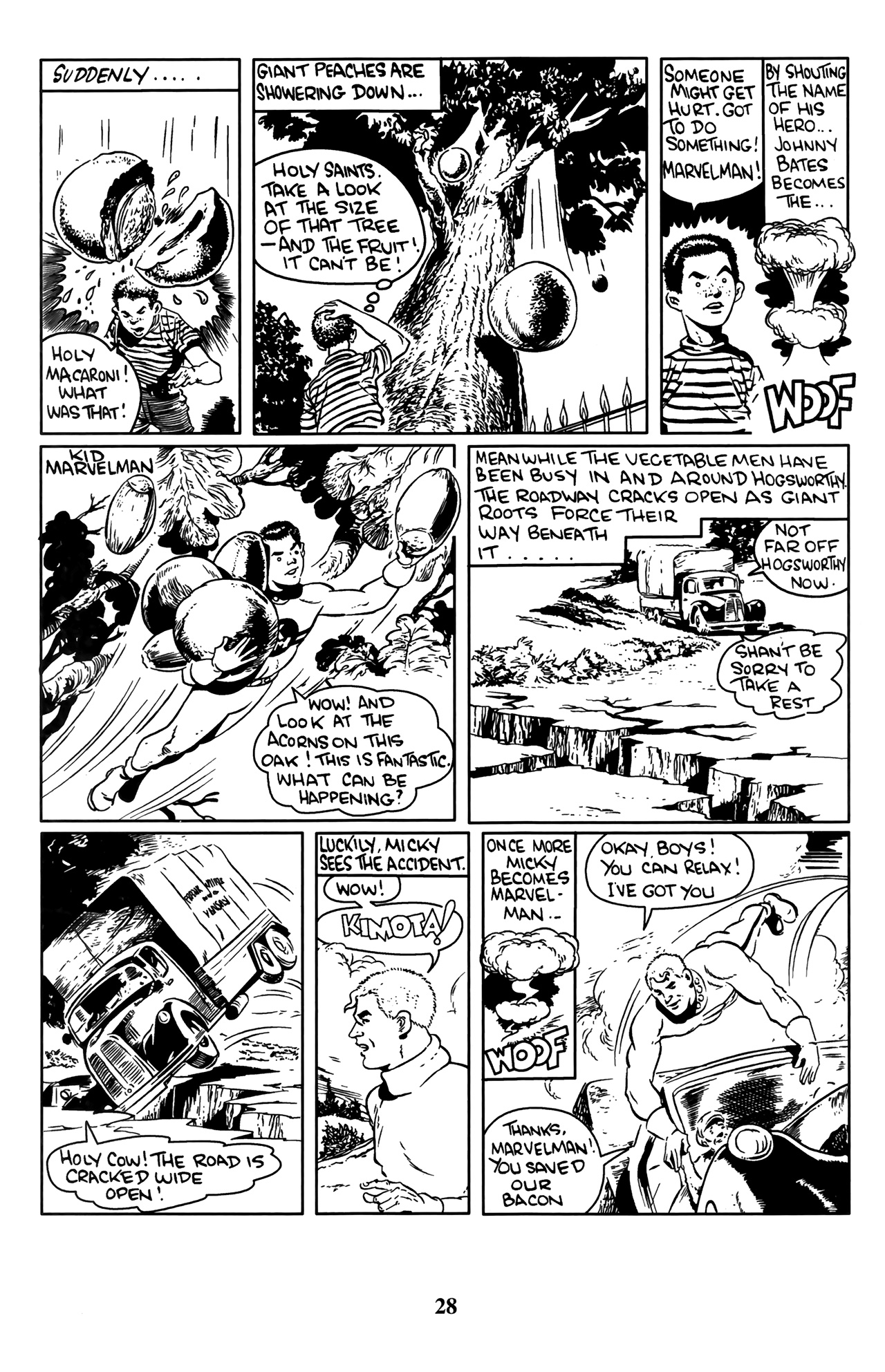 Read online Marvelman Family's Finest comic -  Issue #1 - 32