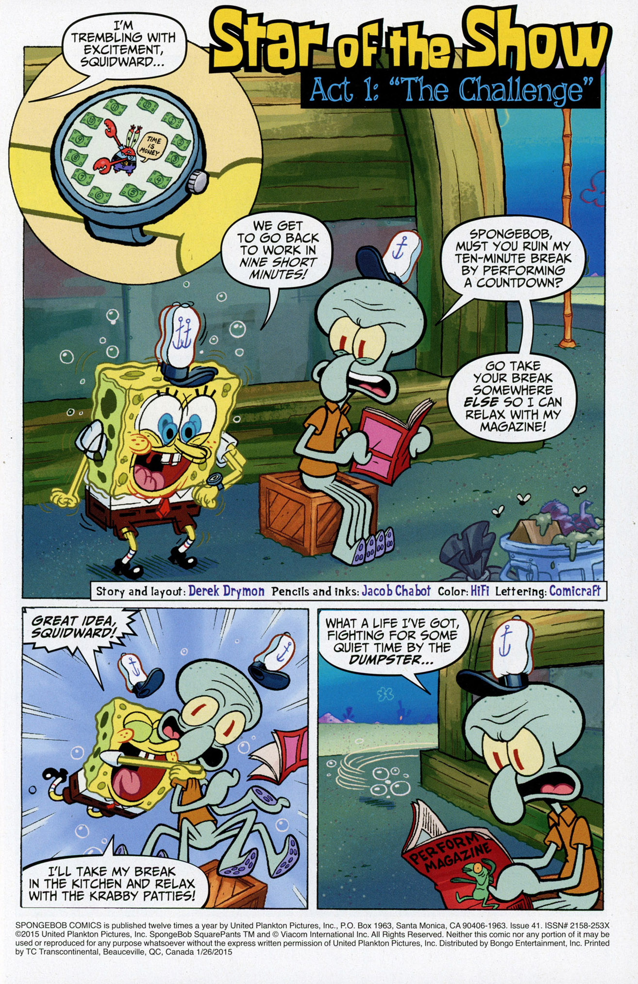 Read online SpongeBob Comics comic -  Issue #41 - 3