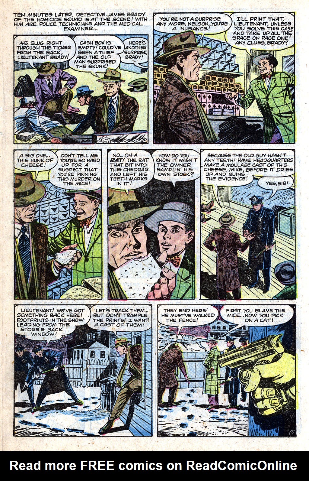 Read online Police Action comic -  Issue #1 - 11