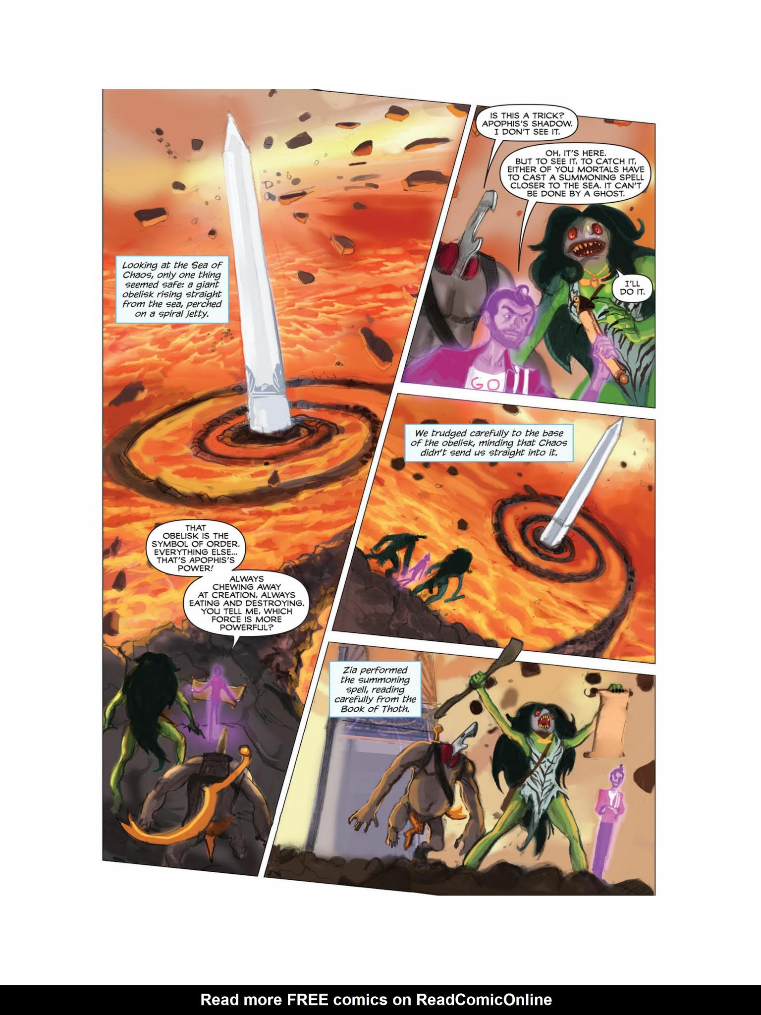 Read online The Kane Chronicles comic -  Issue # TPB 3 (Part 2) - 11