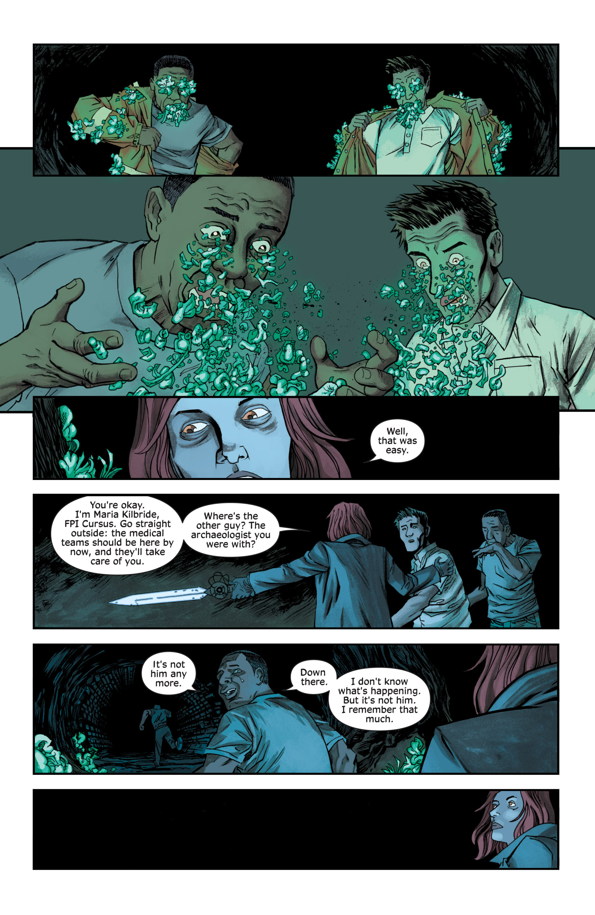 Read online Injection comic -  Issue #5 - 10