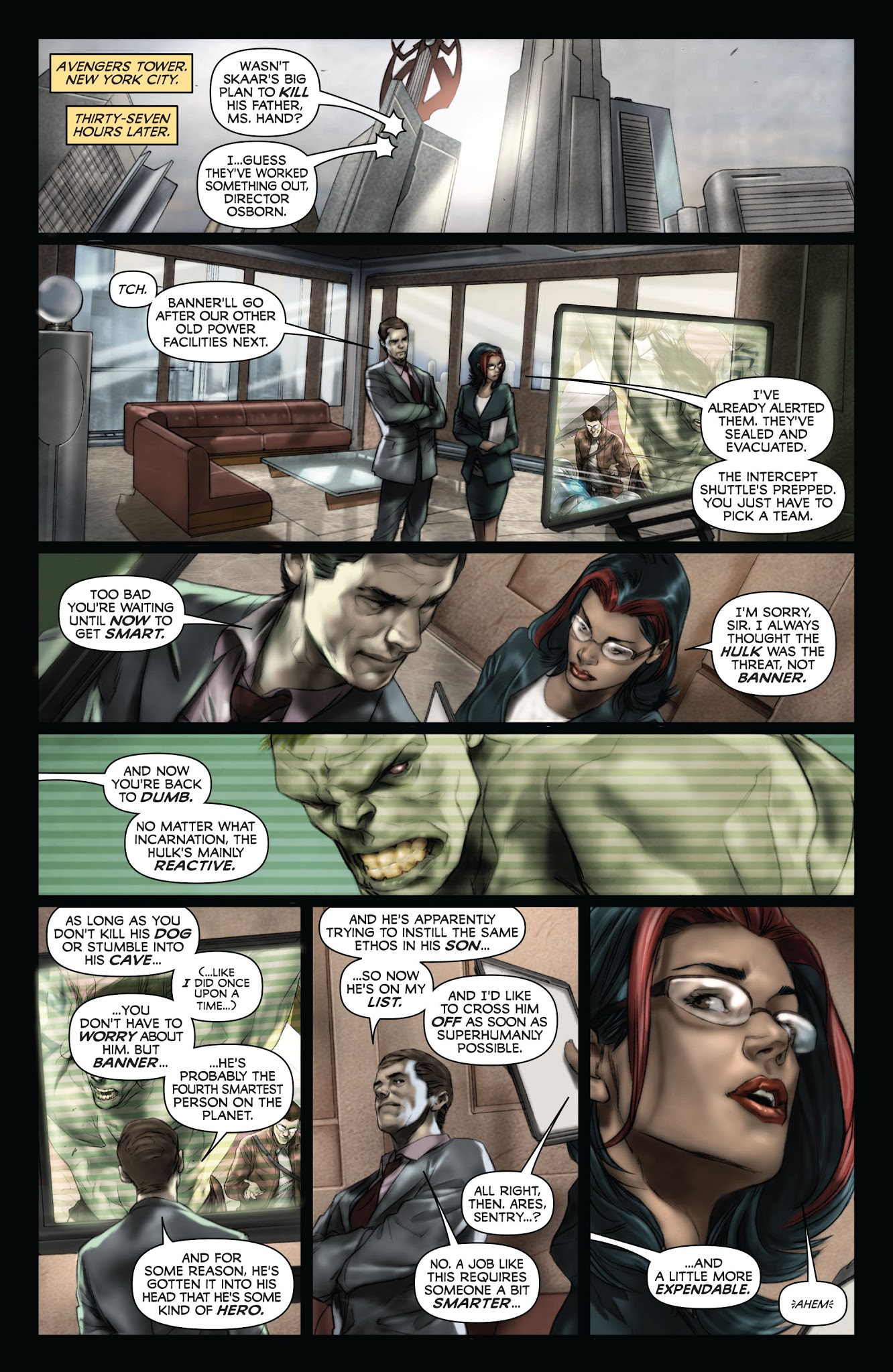 Read online Dark Reign: The List comic -  Issue # Issue Hulk - 9