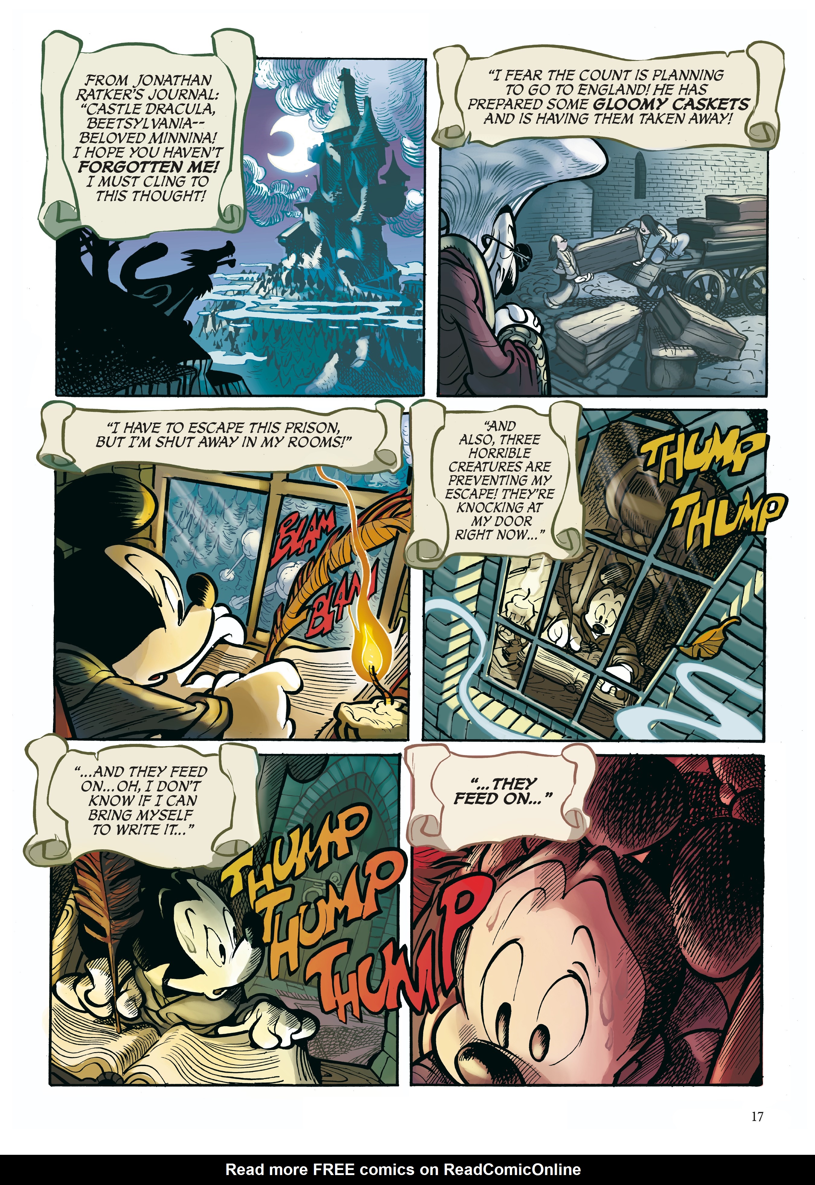 Read online Disney Dracula, Starring Mickey Mouse comic -  Issue # TPB - 17