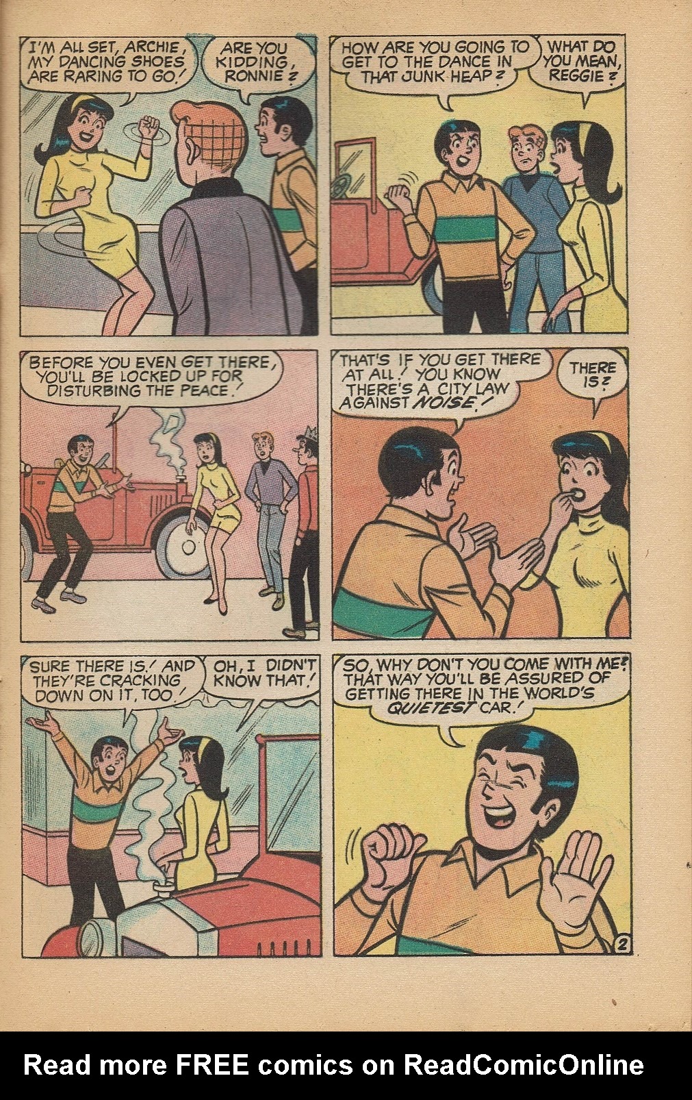 Read online Reggie and Me (1966) comic -  Issue #43 - 21