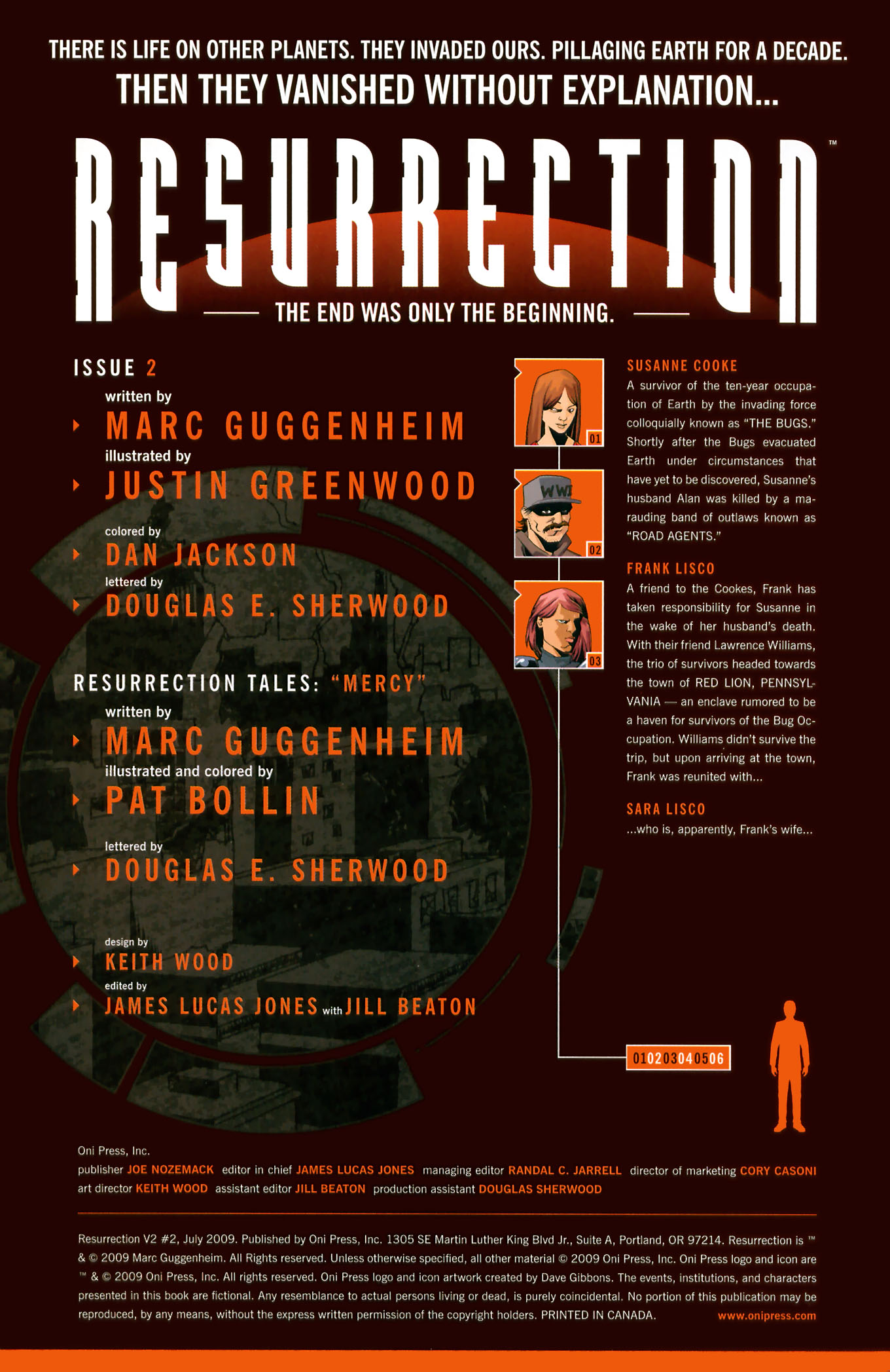 Read online Resurrection (2009) comic -  Issue #2 - 2