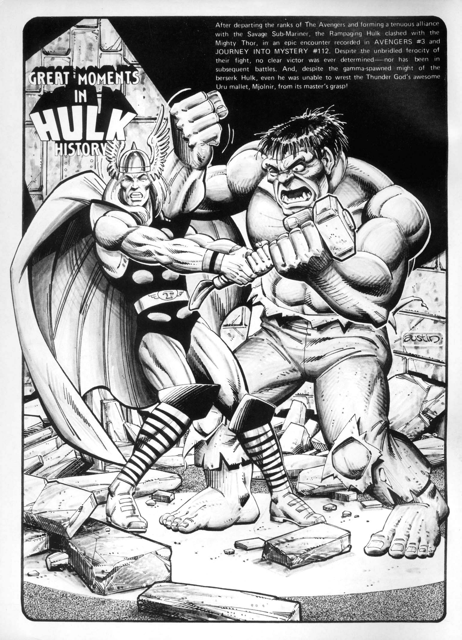 Read online The Rampaging Hulk comic -  Issue #8 - 2