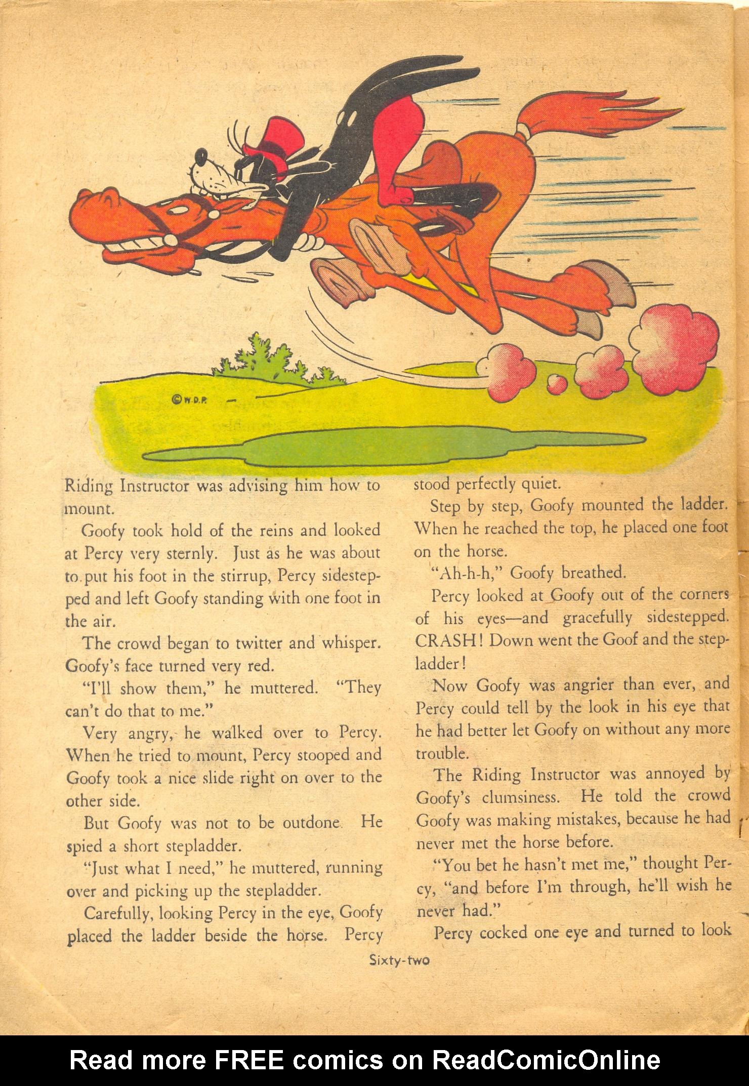 Read online Walt Disney's Comics and Stories comic -  Issue #6 - 64