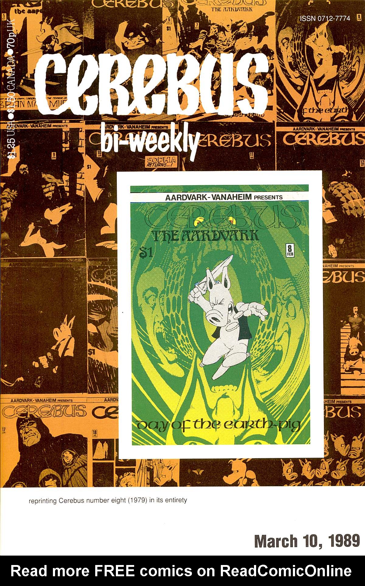 Read online Cerebus comic -  Issue #8 - 1