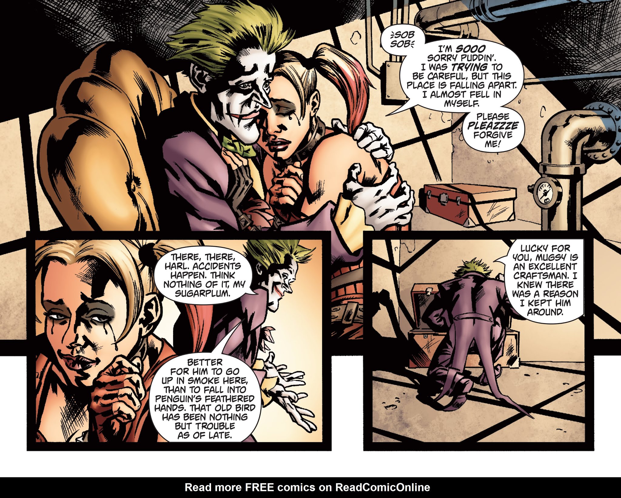 Read online Batman: Arkham City (Digital Chapter) comic -  Issue #6 - 16