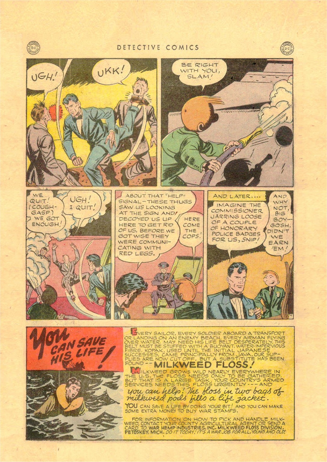 Read online Detective Comics (1937) comic -  Issue #92 - 30