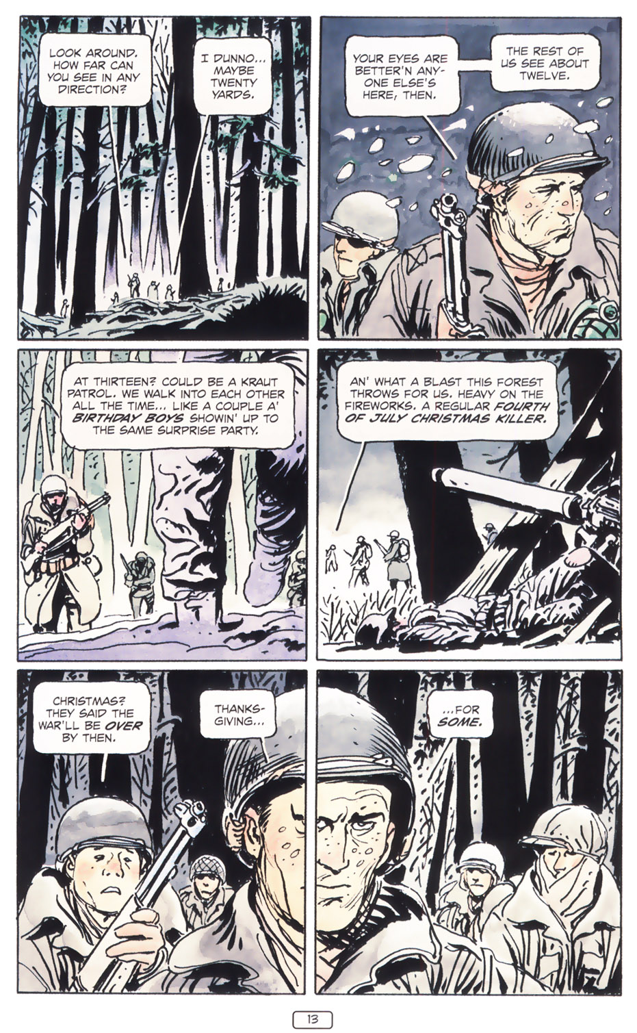 Read online Sgt. Rock: Between Hell & A Hard Place comic -  Issue # TPB - 19