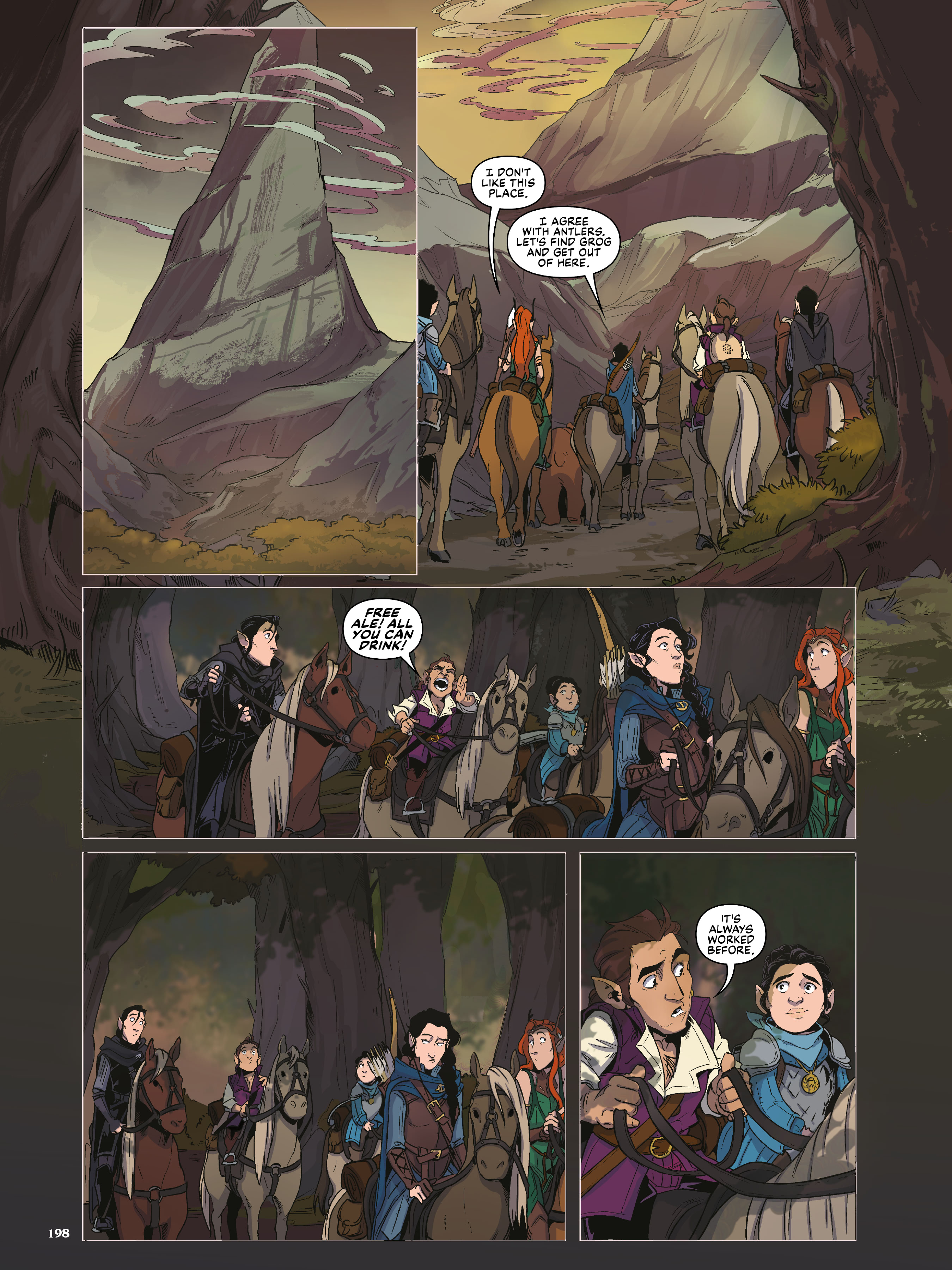 Read online Critical Role Vox Machina Origins comic -  Issue # (2019) _TPB Library Edition (Part 2) - 100