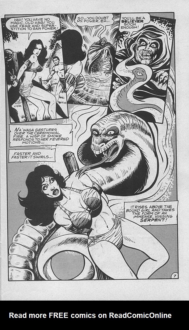 Read online Jungle Girls (1988) comic -  Issue #1 - 9