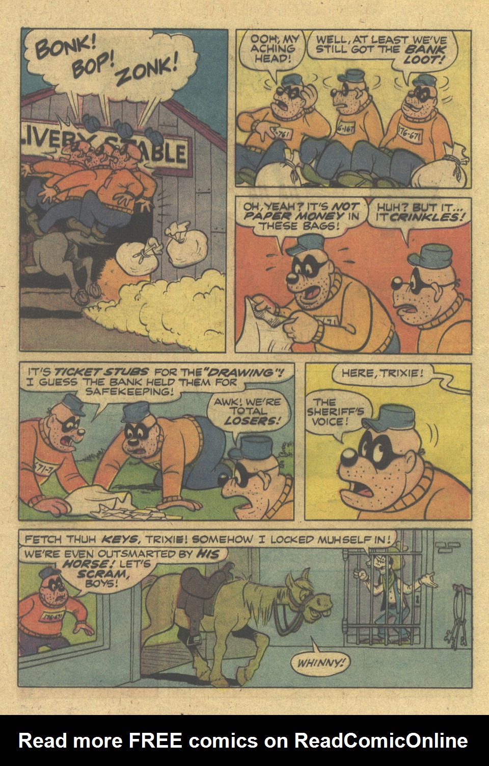 Read online Walt Disney THE BEAGLE BOYS comic -  Issue #22 - 16