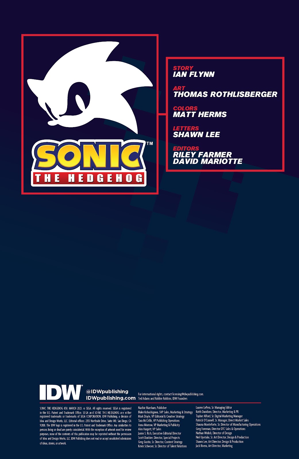 Sonic the Hedgehog (2018) issue 58 - Page 2