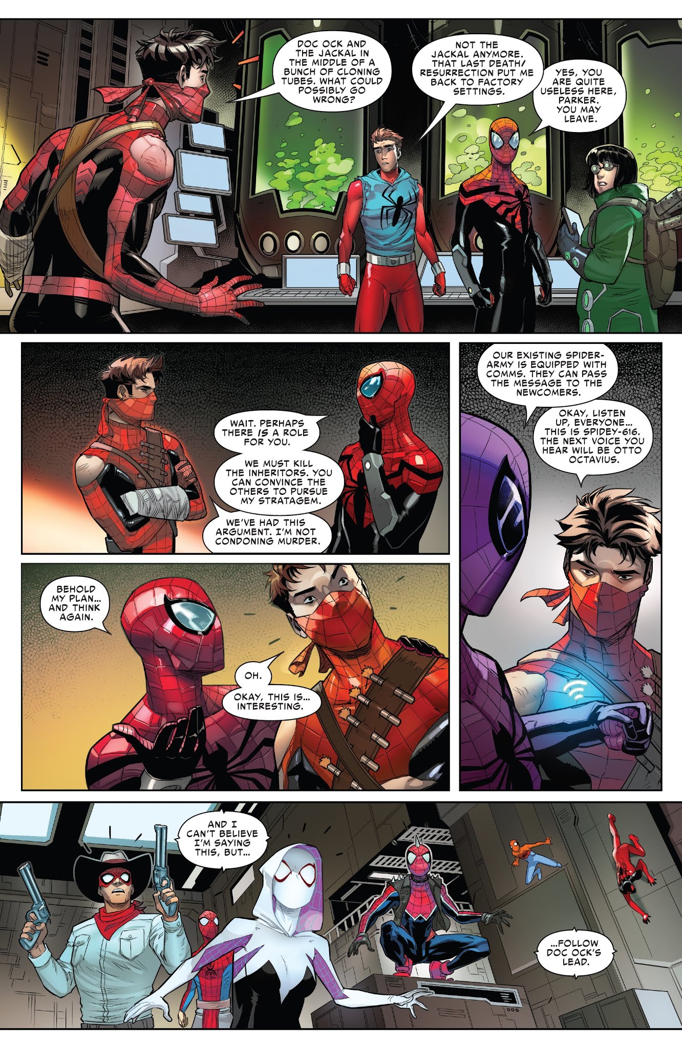 Read online Spider-Geddon comic -  Issue #5 - 24