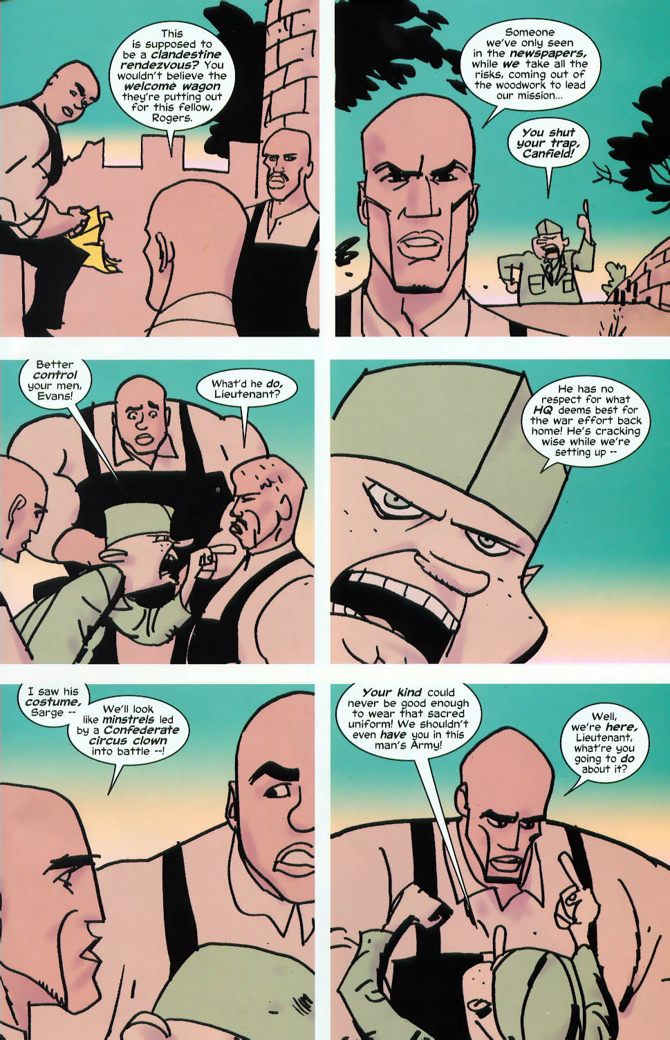 Read online Truth: Red, White & Black comic -  Issue #4 - 16
