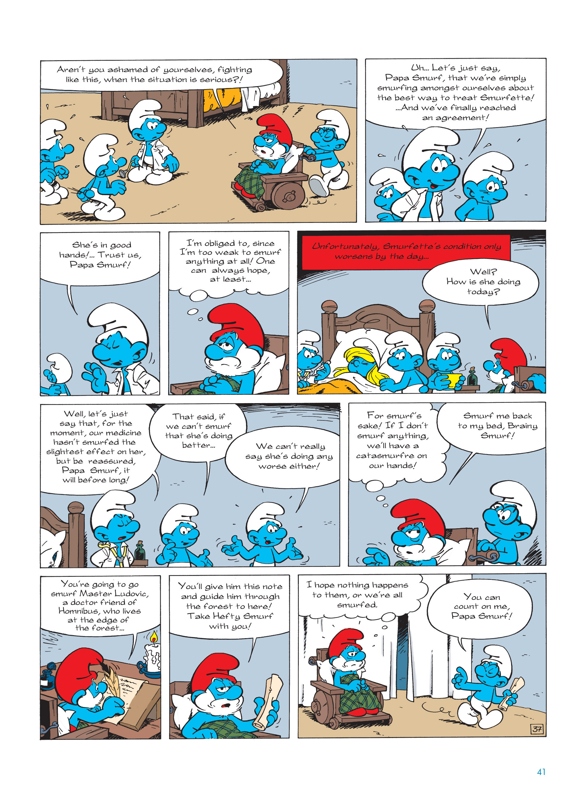 Read online The Smurfs comic -  Issue #20 - 41