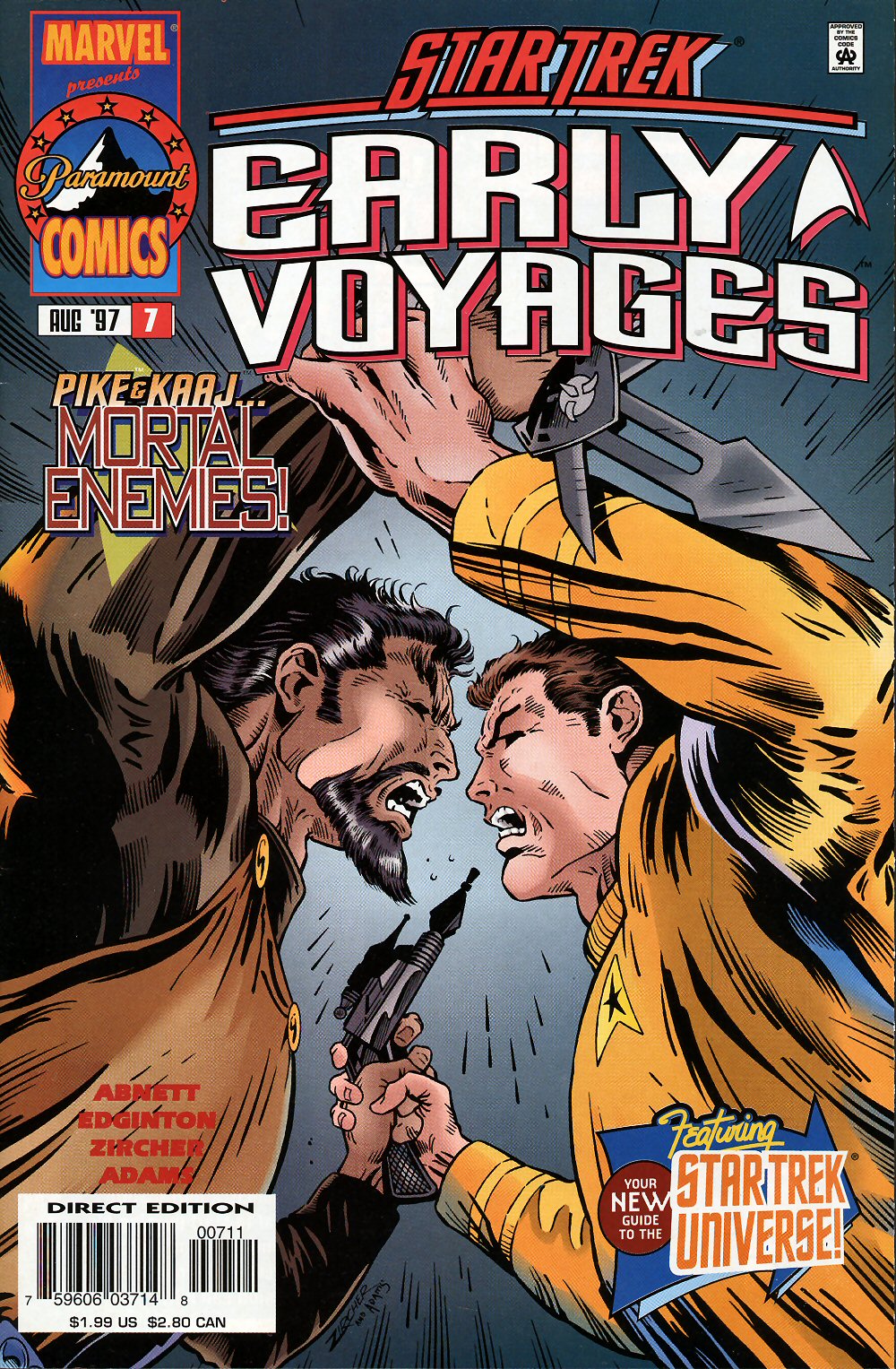 Read online Star Trek: Early Voyages comic -  Issue #7 - 1