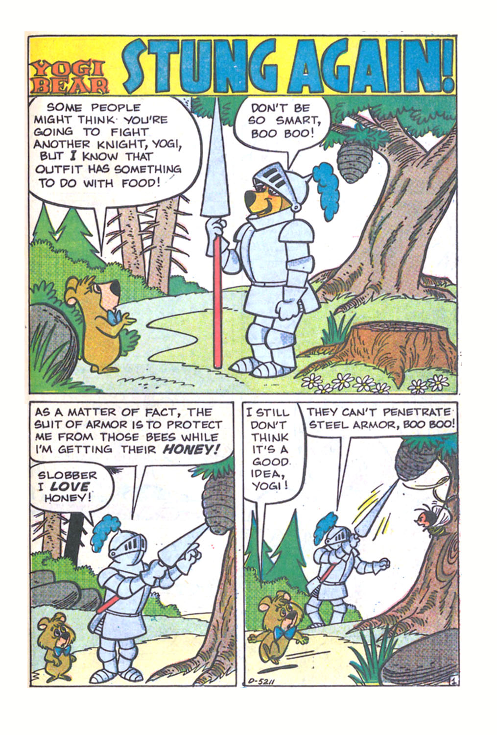 Read online Yogi Bear (1970) comic -  Issue #23 - 31