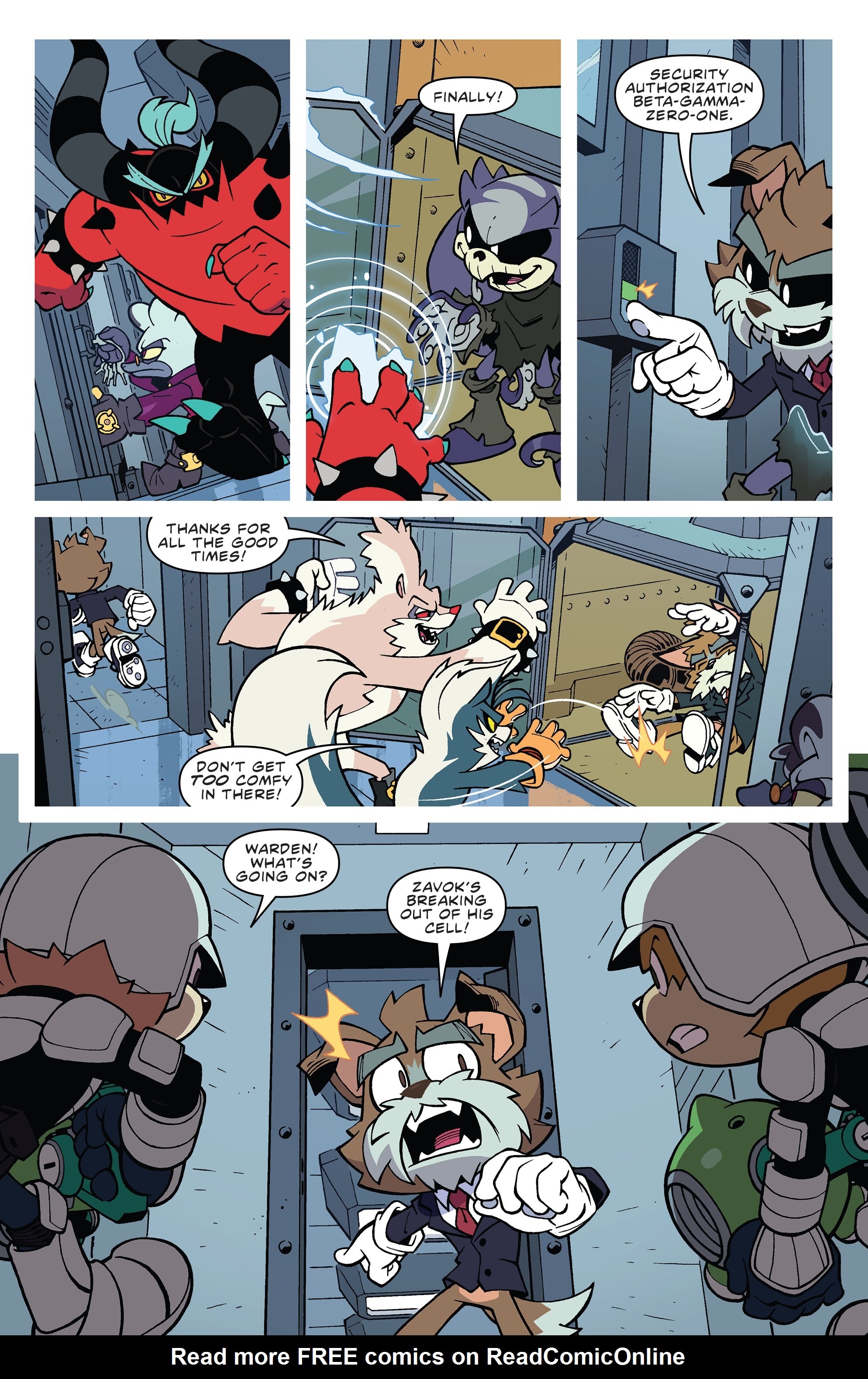 Read online Sonic the Hedgehog: Bad Guys comic -  Issue #1 - 16