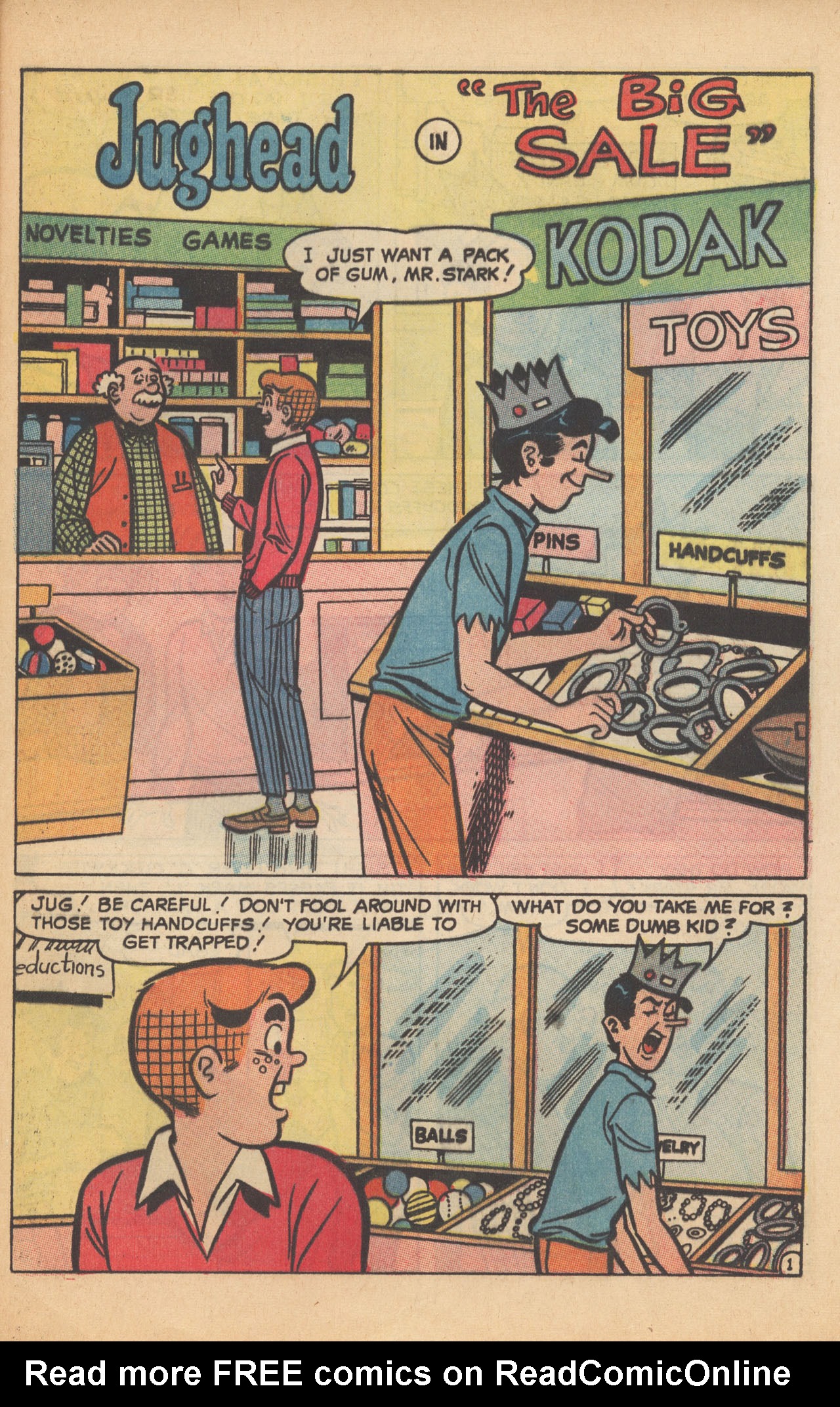 Read online Jughead (1965) comic -  Issue #165 - 19