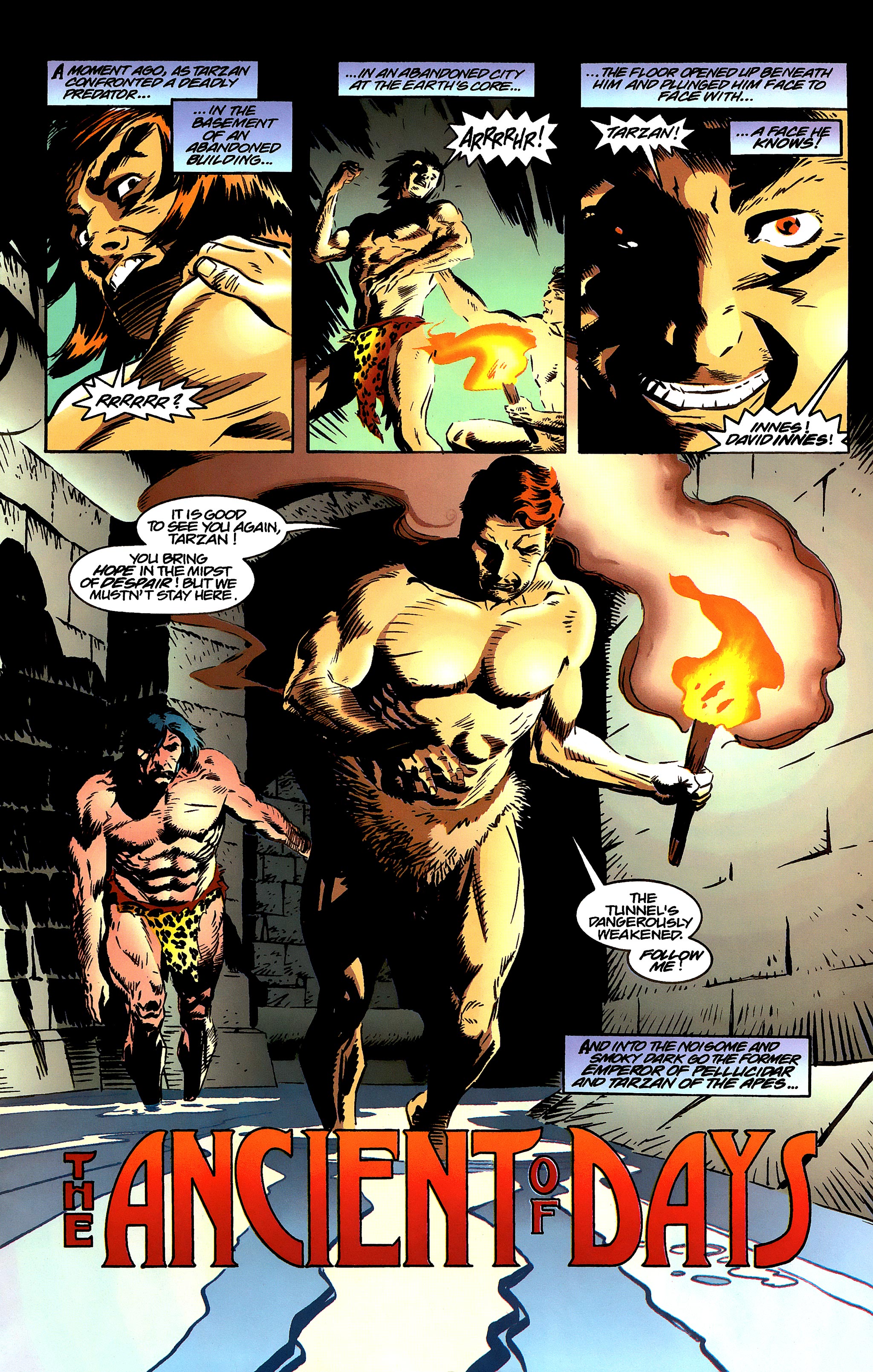 Read online Tarzan vs. Predator at the Earth's Core comic -  Issue #3 - 3